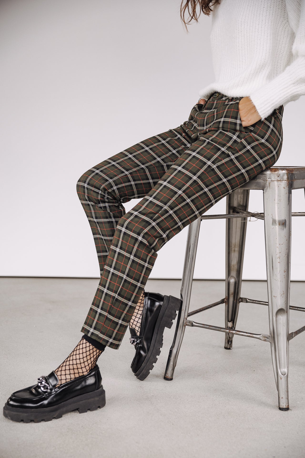 Pantalon city slim Femme Claudia Lineal original | Freeman T. Porter
