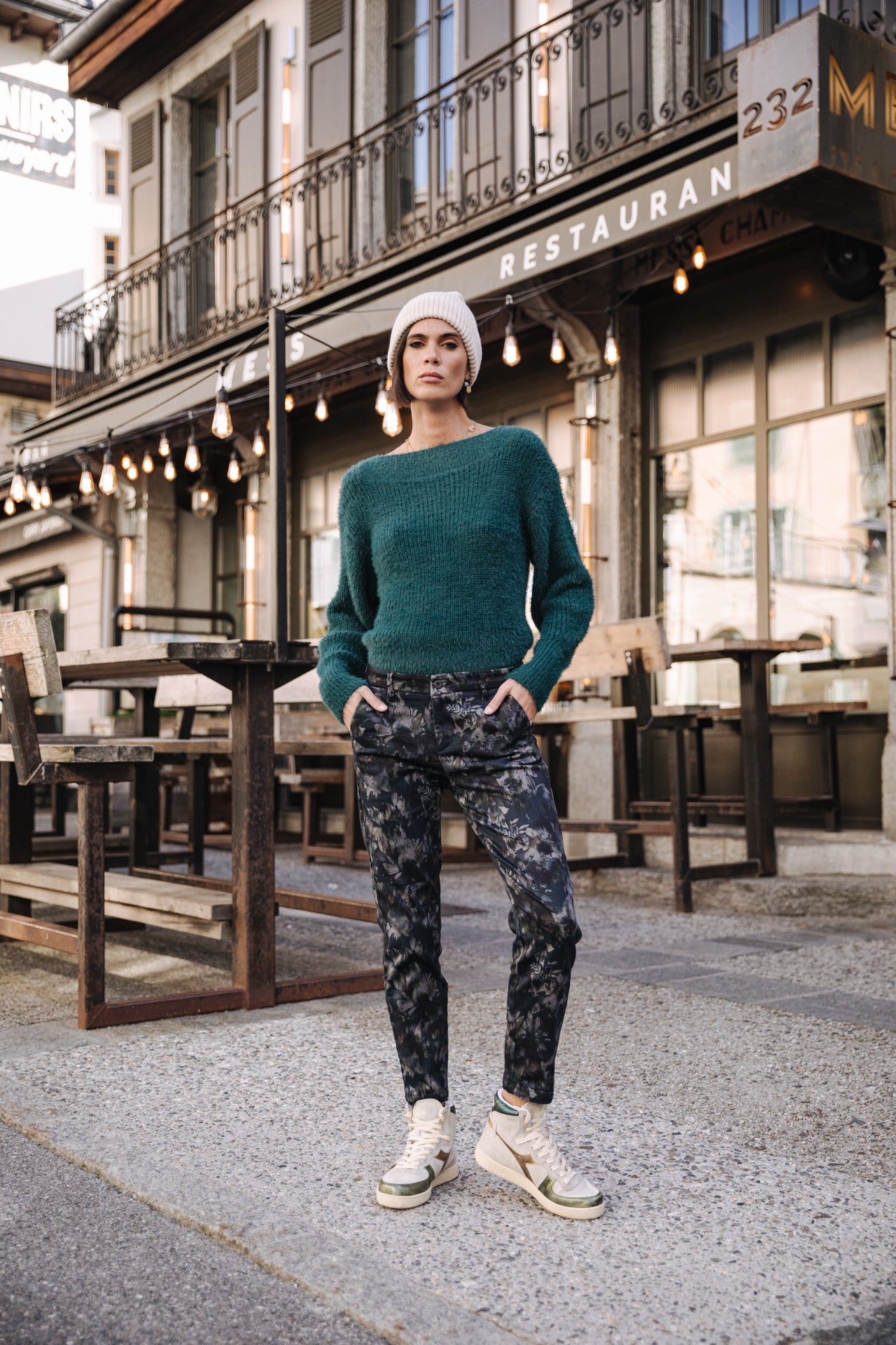 Pantalon city slim Femme Claudia Mistica original | Freeman T. Porter