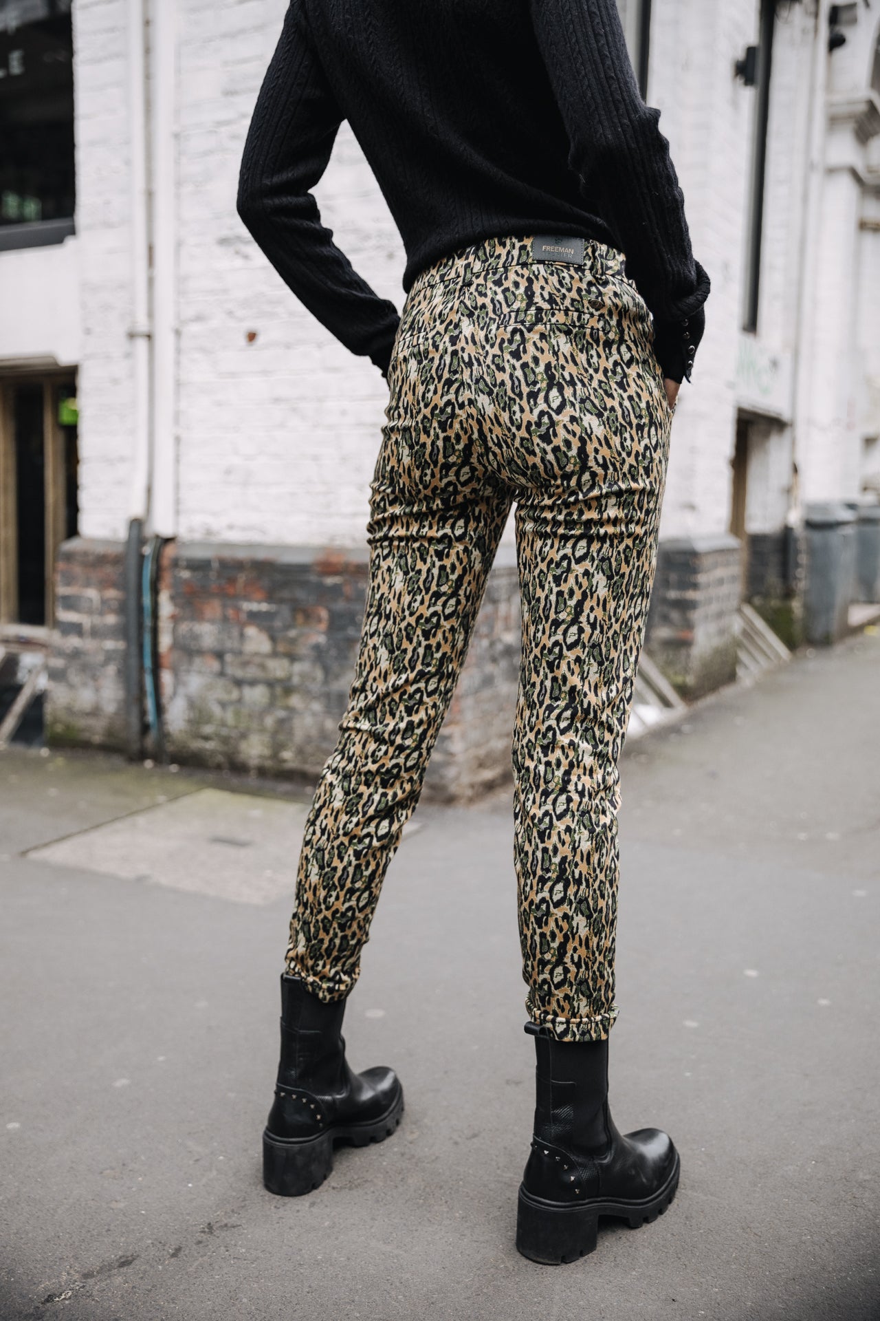 Pantalon city slim Femme Claudia Nairobi original | Freeman T. Porter