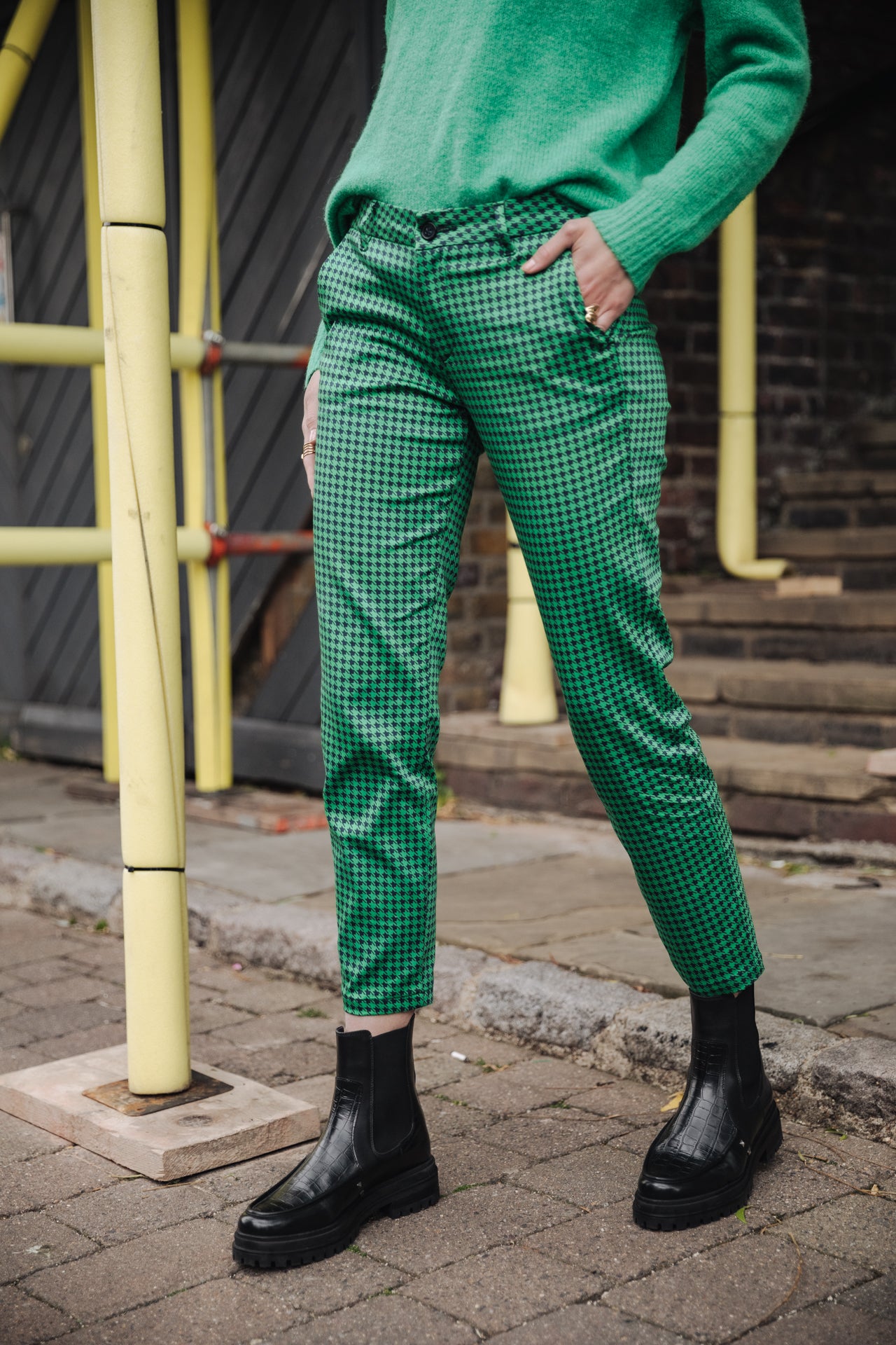 Pantalon city slim Femme Claudia Nitro original | Freeman T. Porter