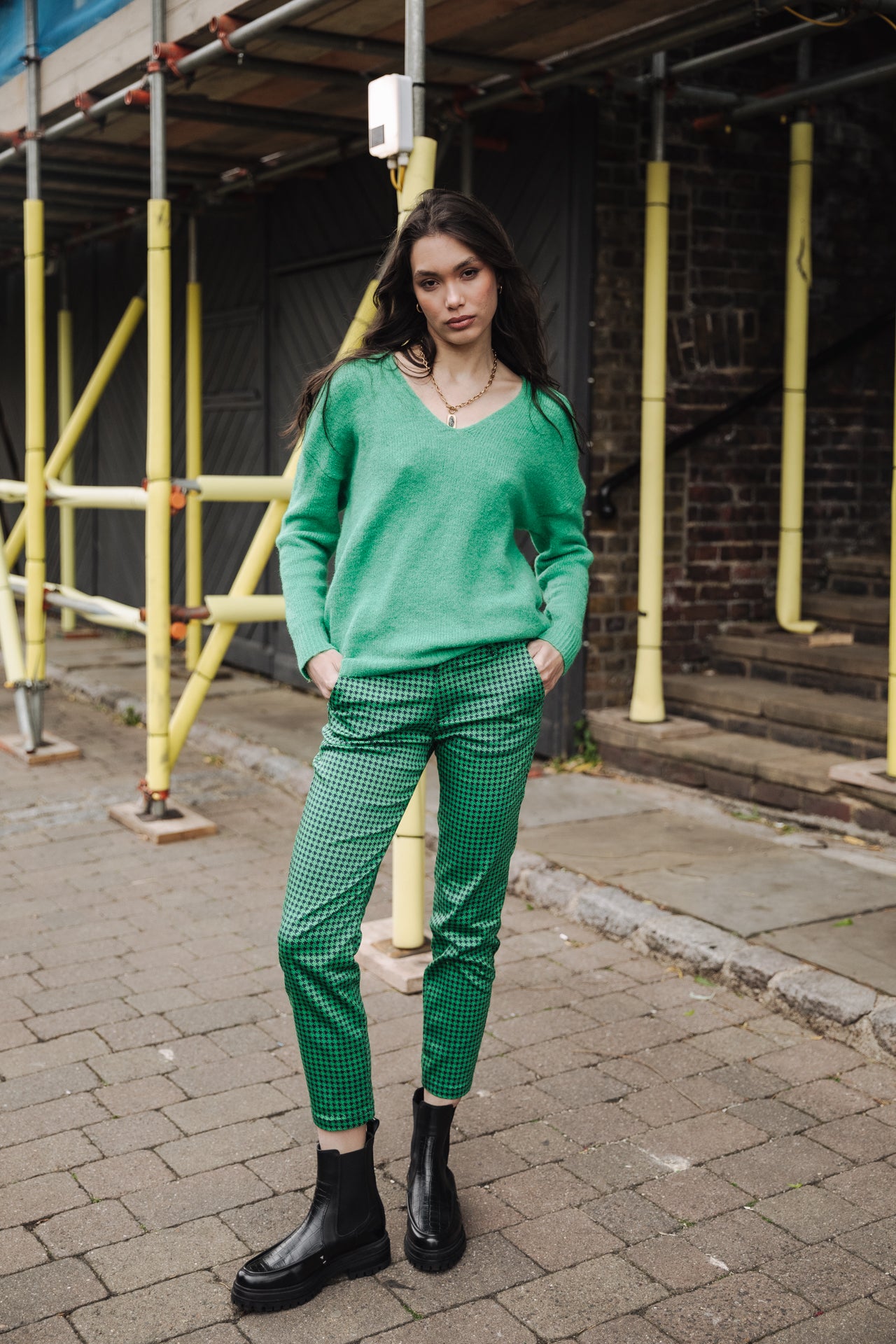 Pantalon city slim Femme Claudia Nitro original | Freeman T. Porter