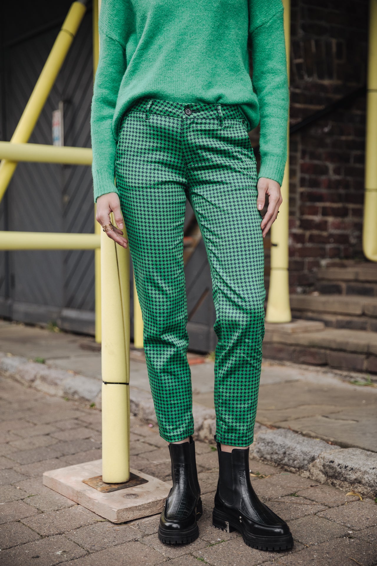 Pantalon city slim Femme Claudia Nitro original | Freeman T. Porter