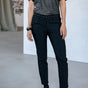Pantalon slim Femme Claudia Polyneo black | Freeman T. Porter
