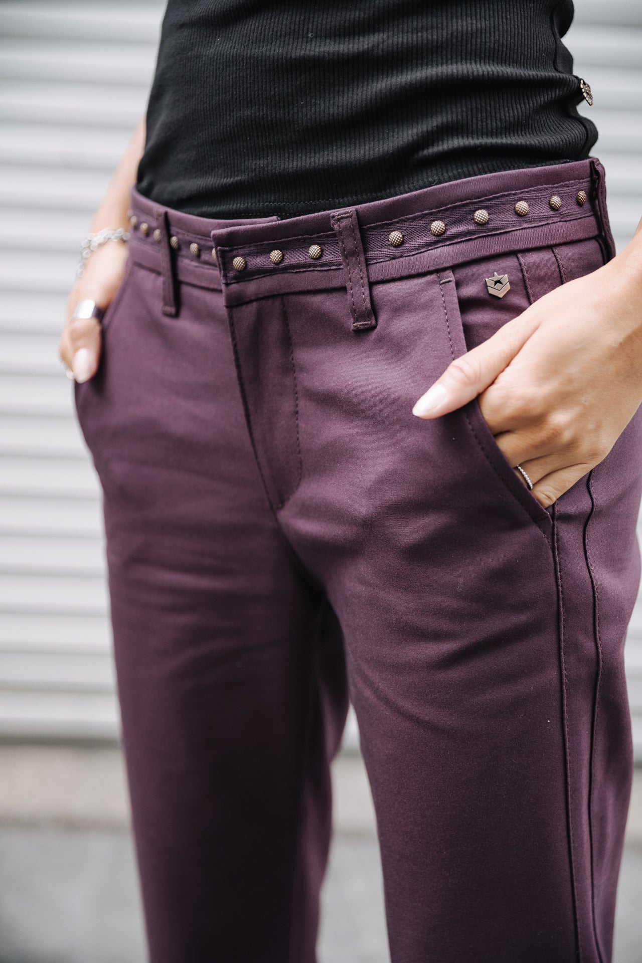 Pantalon slim Femme Claudia Polyneo winetasting | Freeman T. Porter