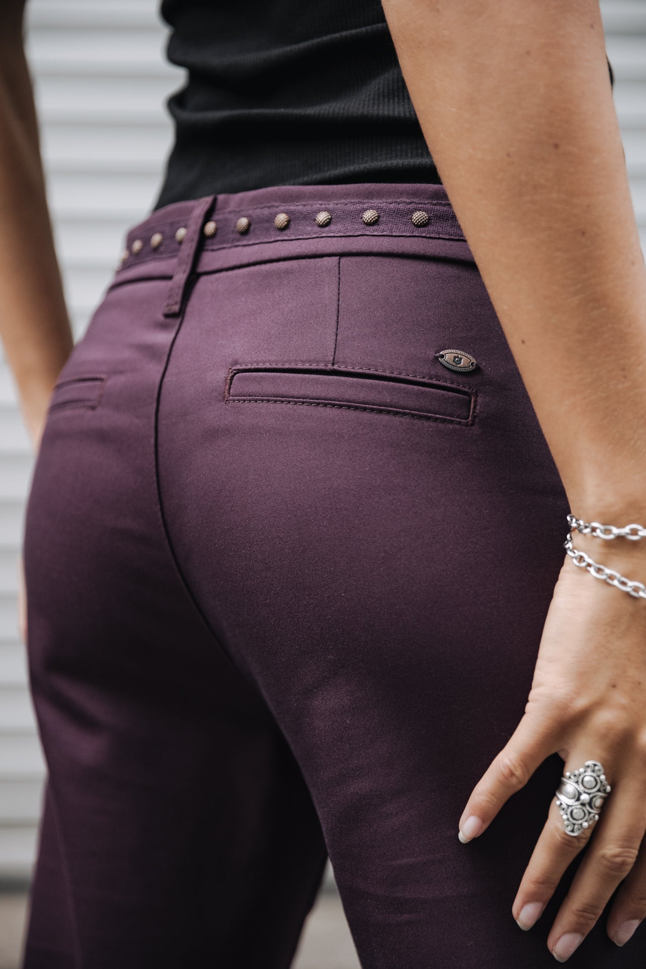 Pantalon slim Femme Claudia Polyneo winetasting | Freeman T. Porter