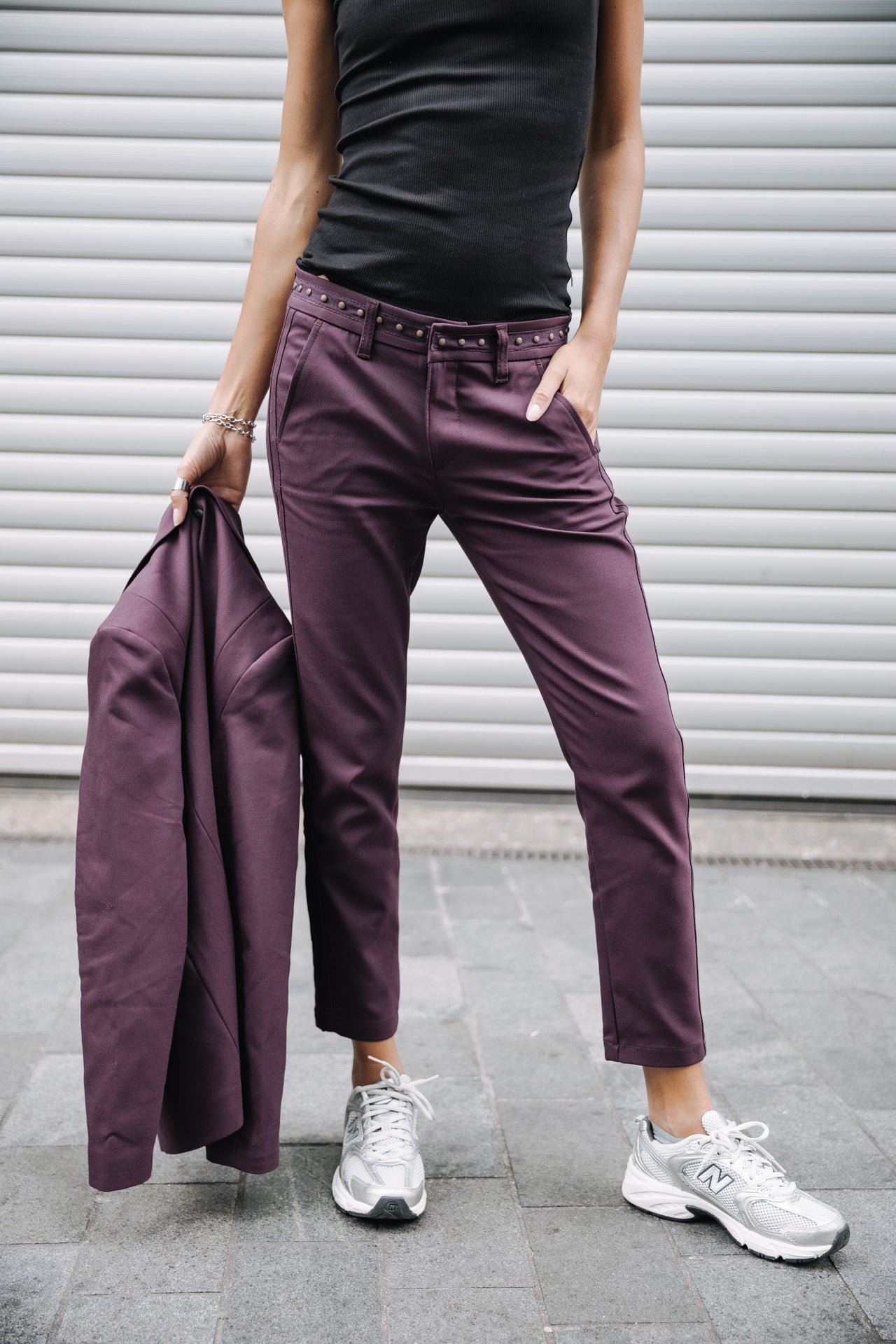 Pantalon slim Femme Claudia Polyneo winetasting | Freeman T. Porter