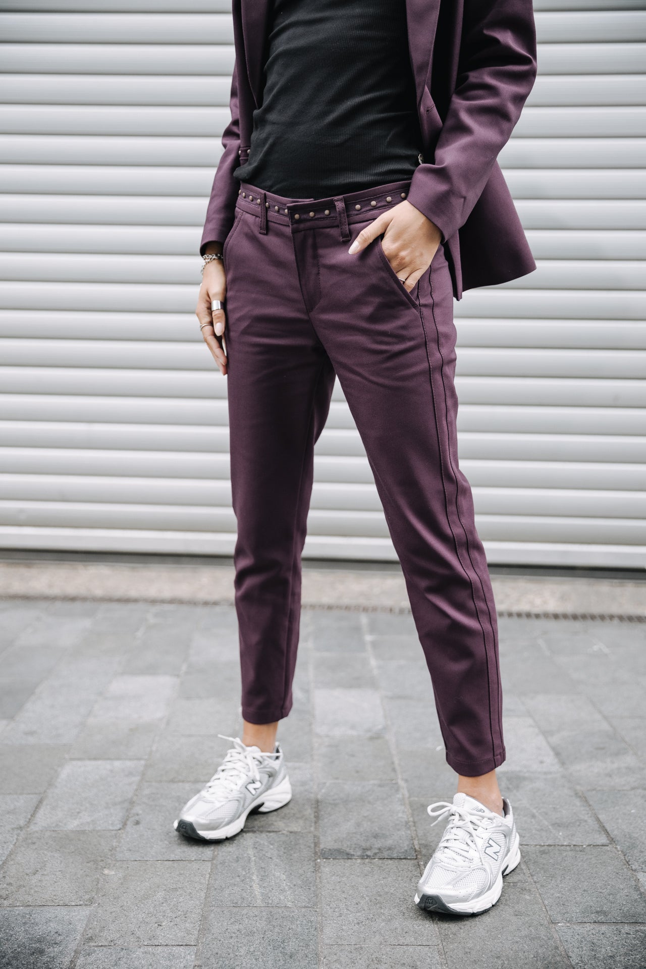 Pantalon slim Femme Claudia Polyneo winetasting | Freeman T. Porter