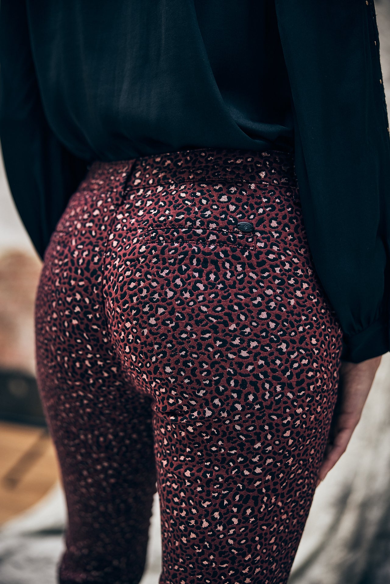 Pantalon city slim Femme Claudia Stardust original | Freeman T. Porter