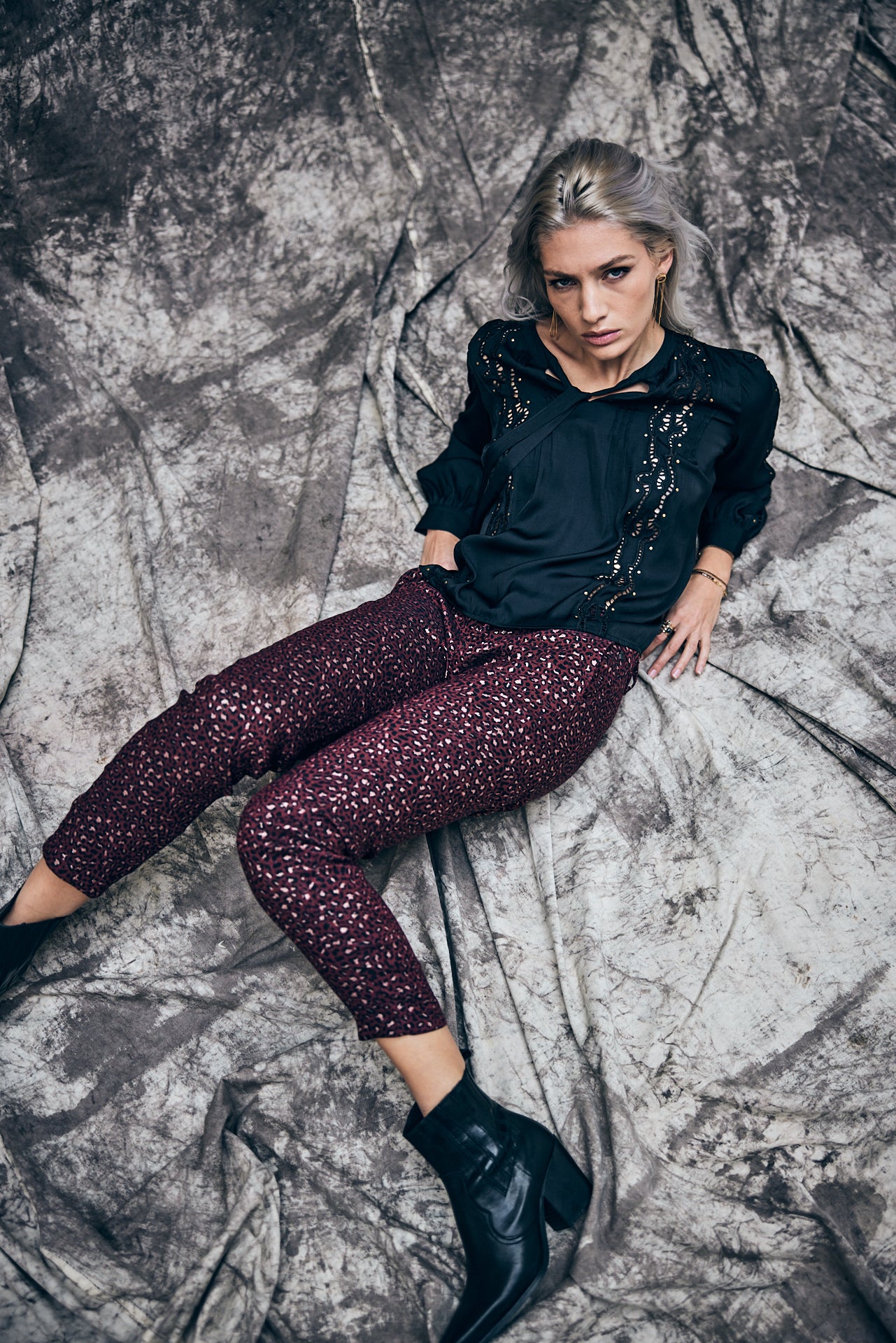 Pantalon city slim Femme Claudia Stardust original | Freeman T. Porter