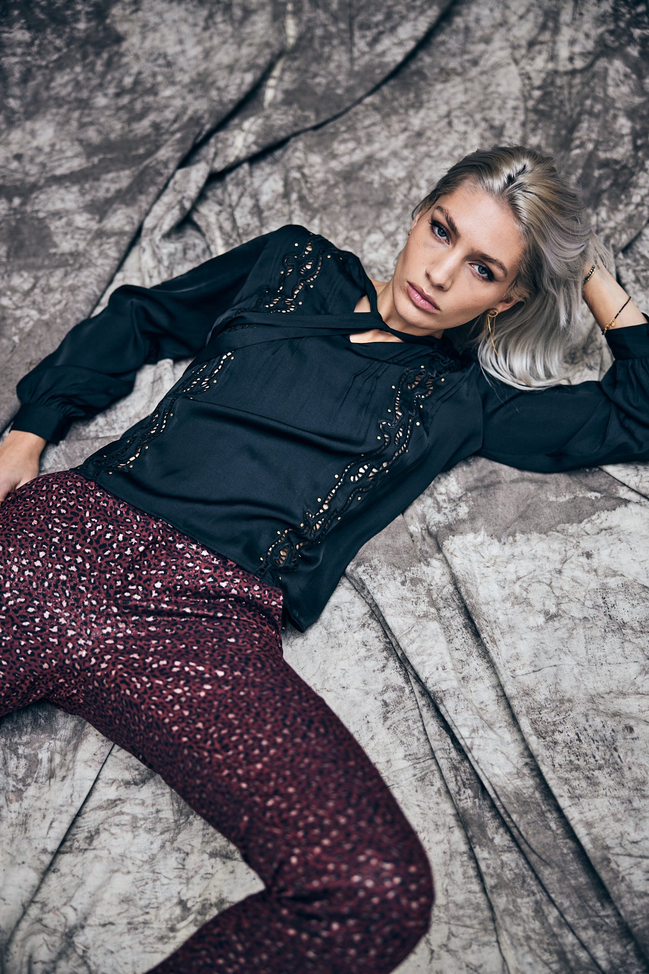 Pantalon city slim Femme Claudia Stardust original | Freeman T. Porter