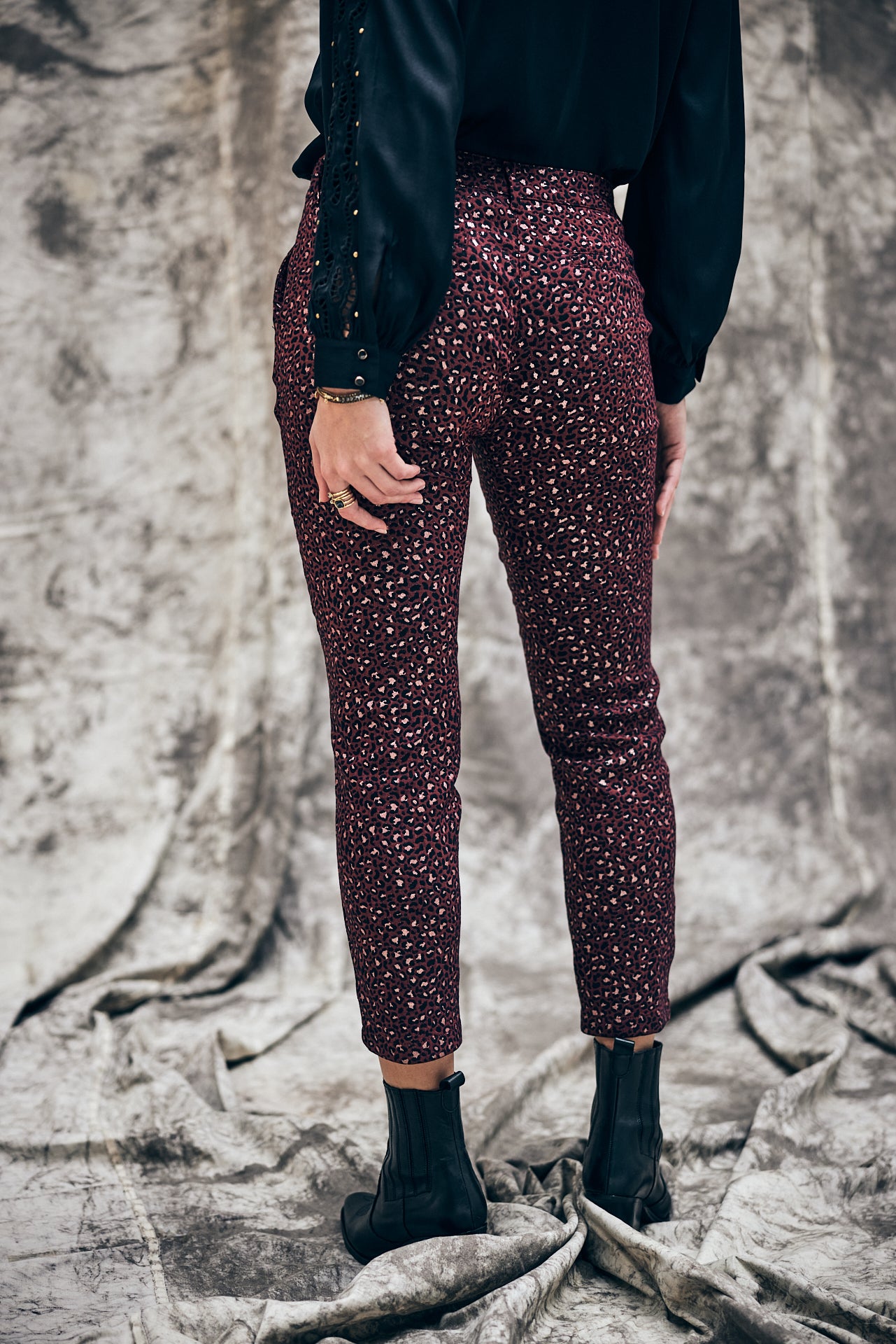 Pantalon city slim Femme Claudia Stardust original | Freeman T. Porter