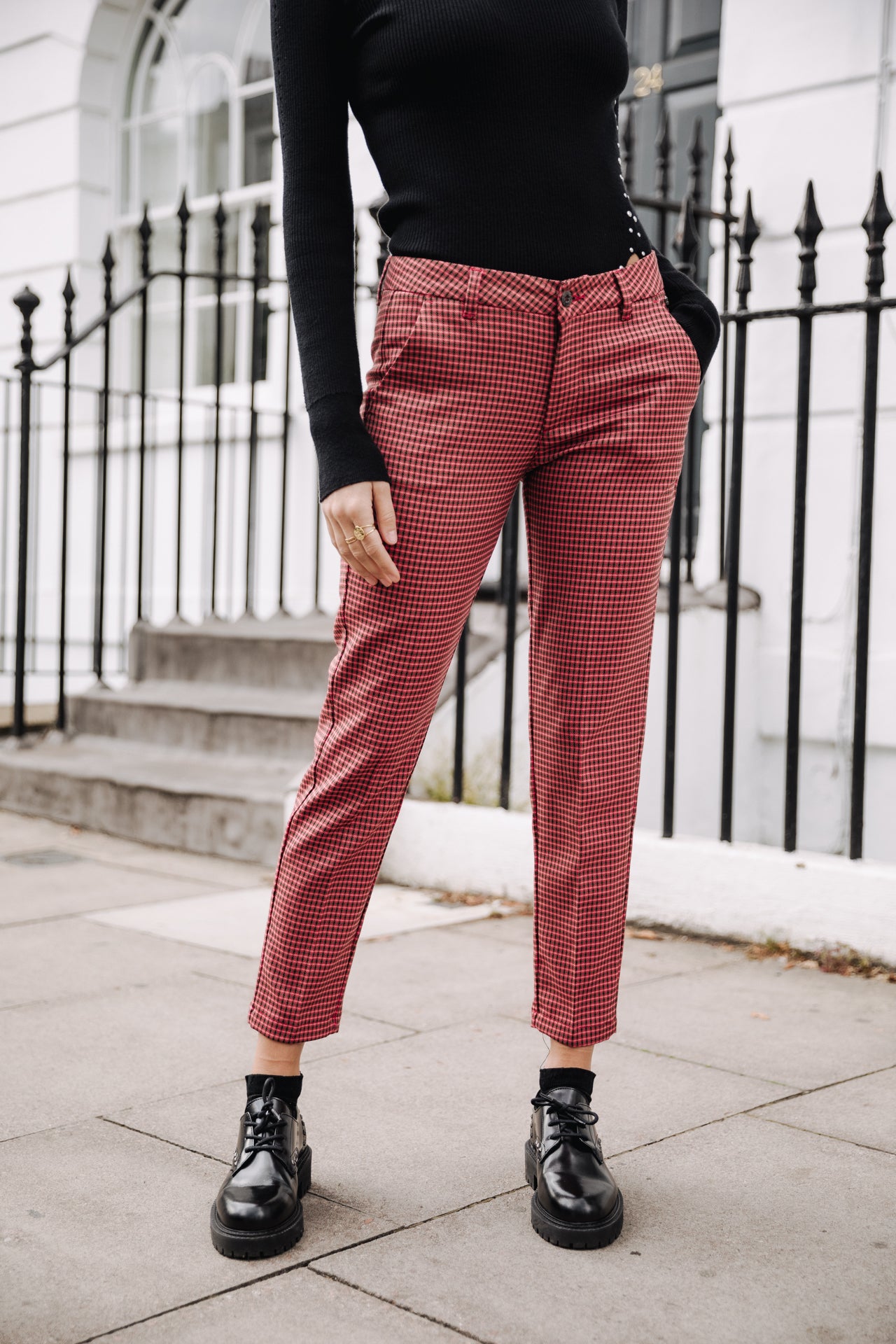 Pantalon city slim Femme Claudia Smaller original | Freeman T. Porter