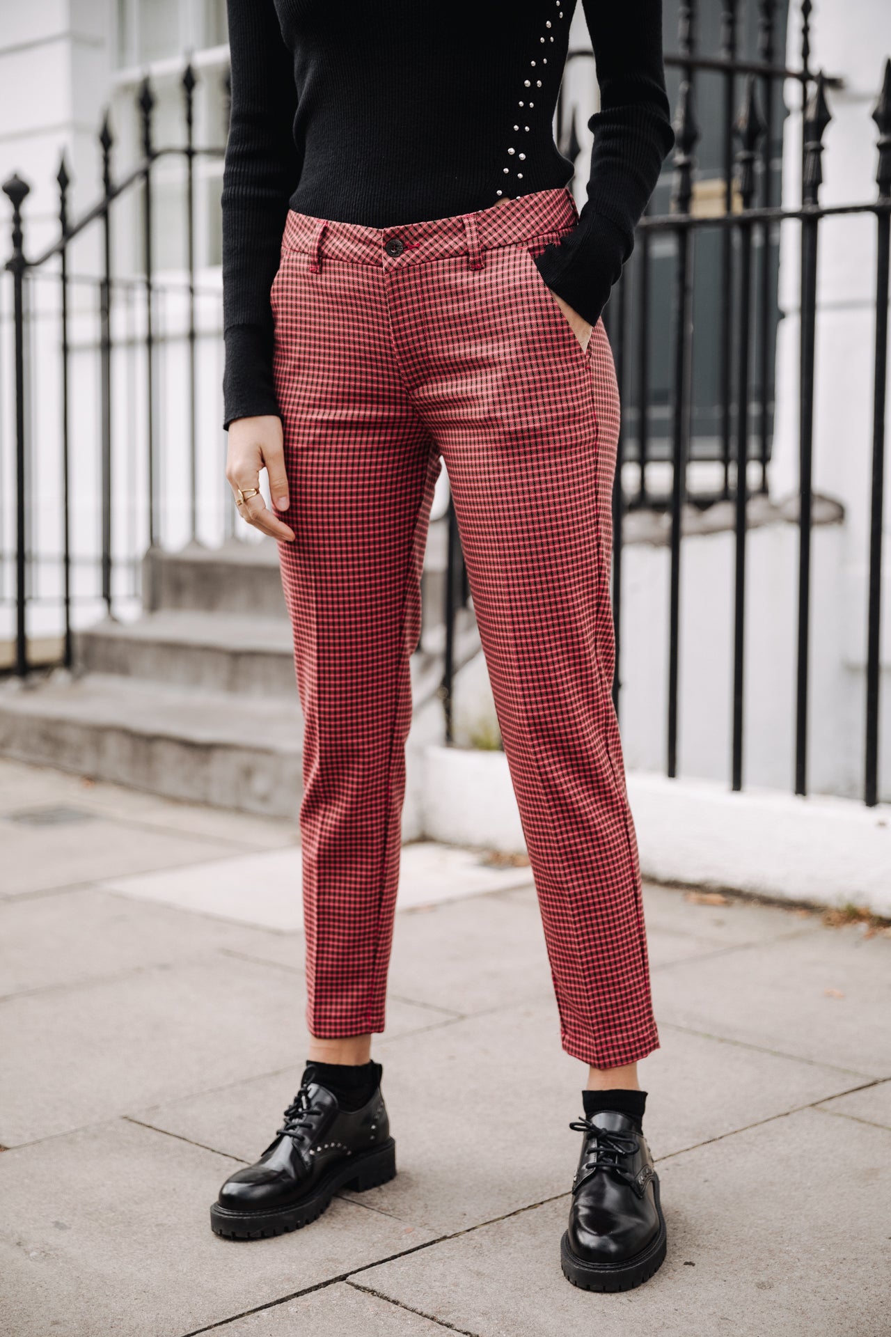 Pantalon city slim Femme Claudia Smaller original | Freeman T. Porter