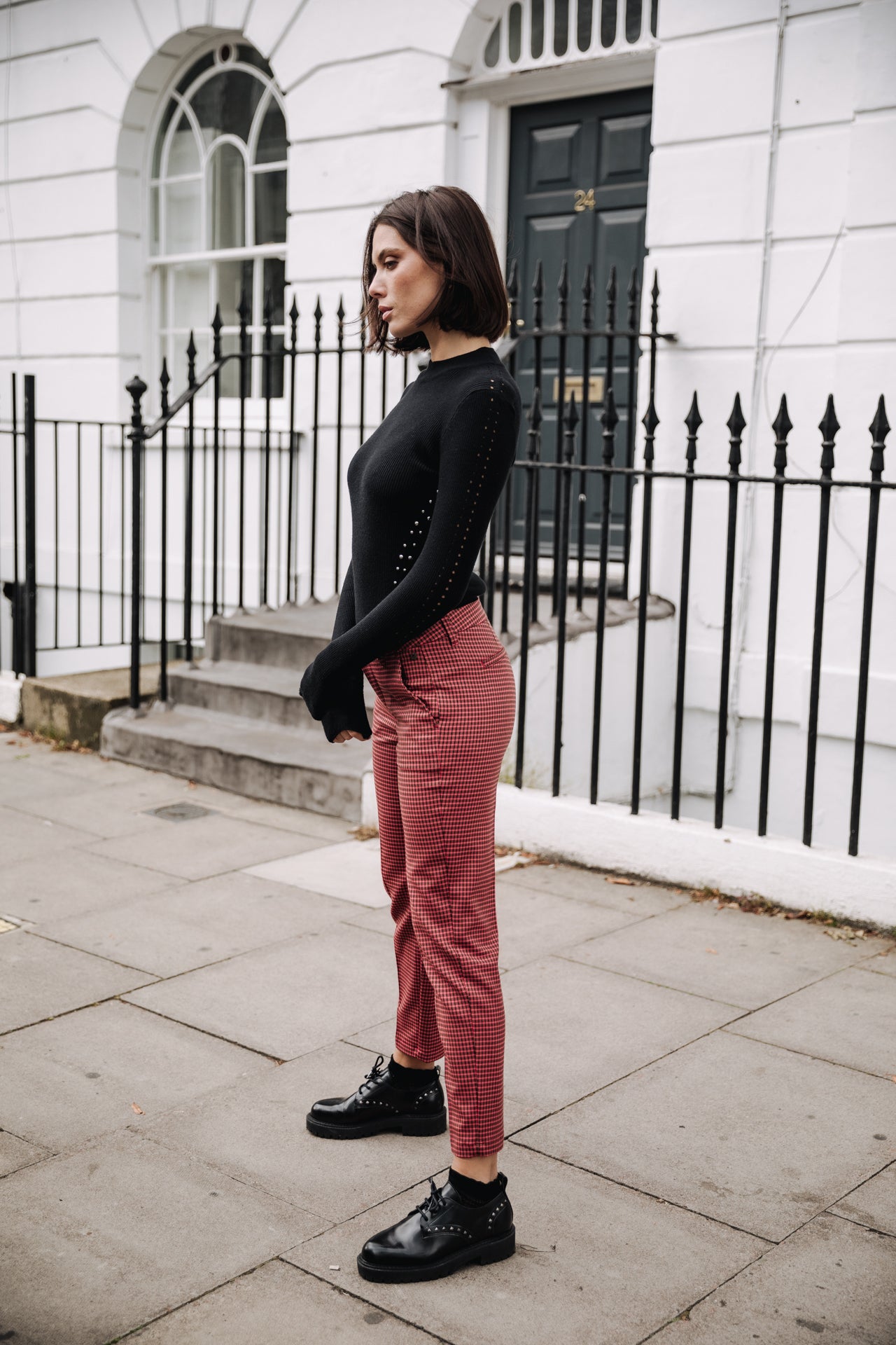 Pantalon city slim Femme Claudia Smaller original | Freeman T. Porter