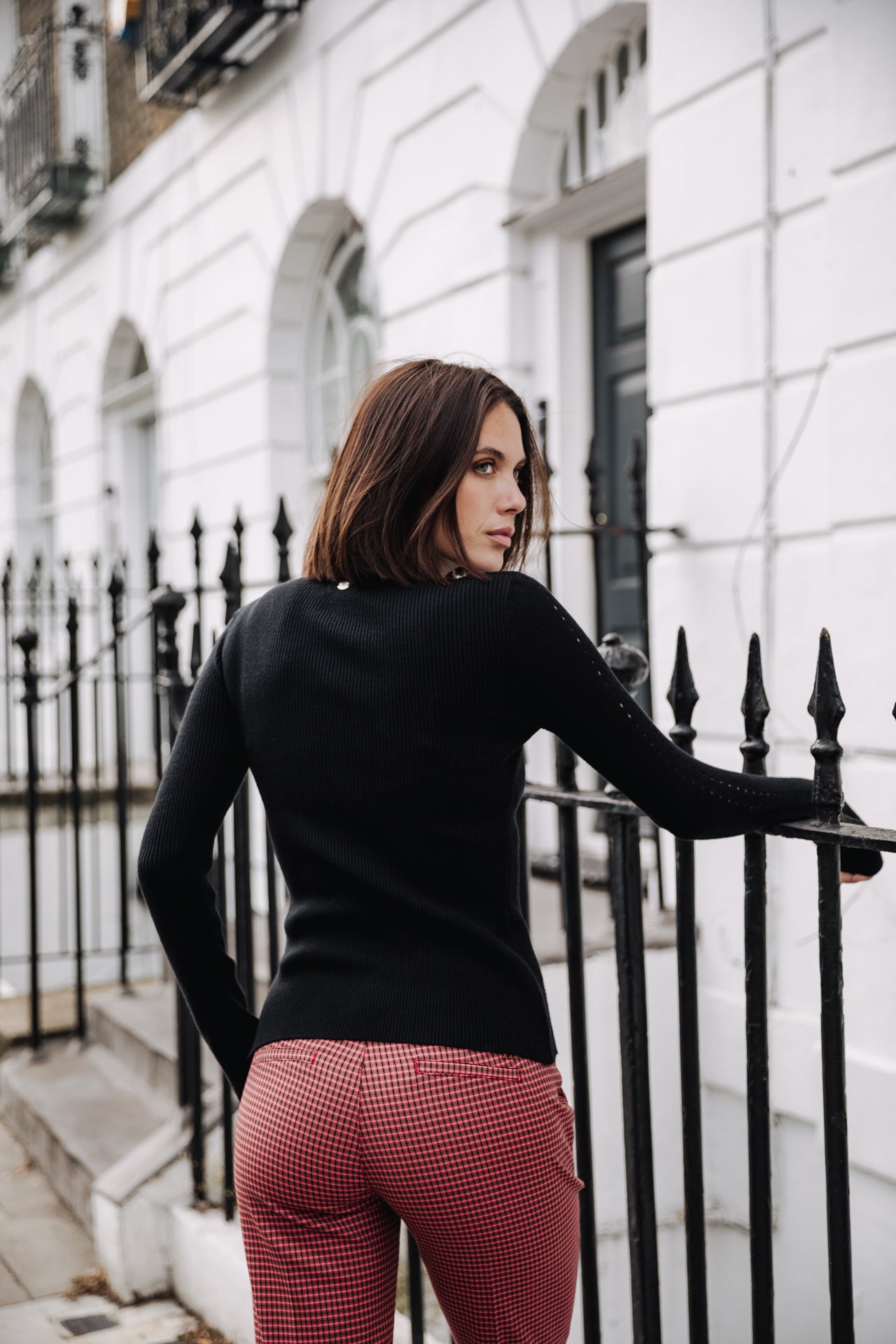 Pantalon city slim Femme Claudia Smaller original | Freeman T. Porter