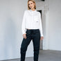 Cargo pants Women Celine Dobby black | Freeman T. Porter