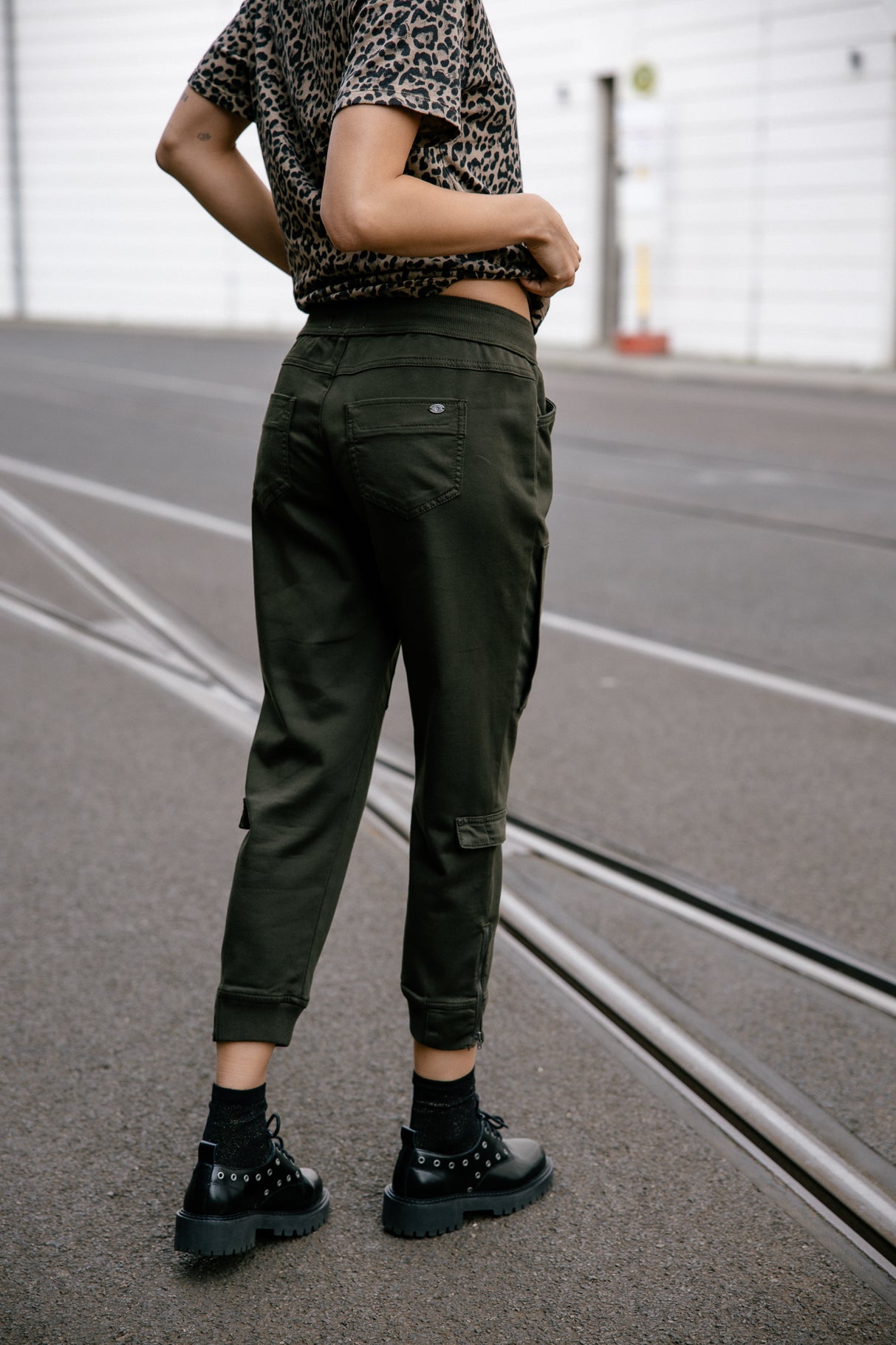 Pantalon cargo Frau Celine Dobby rosin | Freeman T. Porter