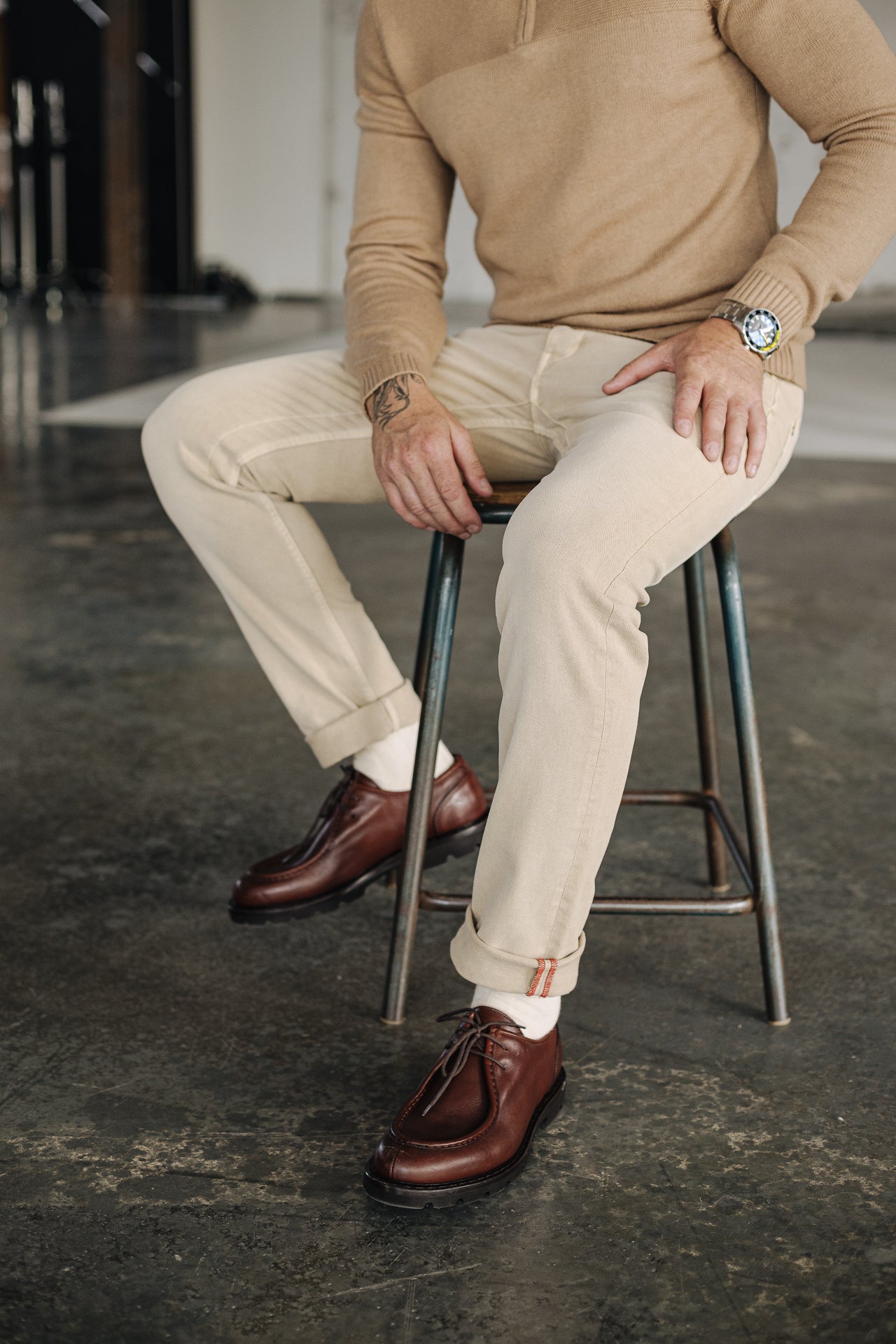 Pantalon droit Homme Melvin Bulko pepper | Freeman T. Porter