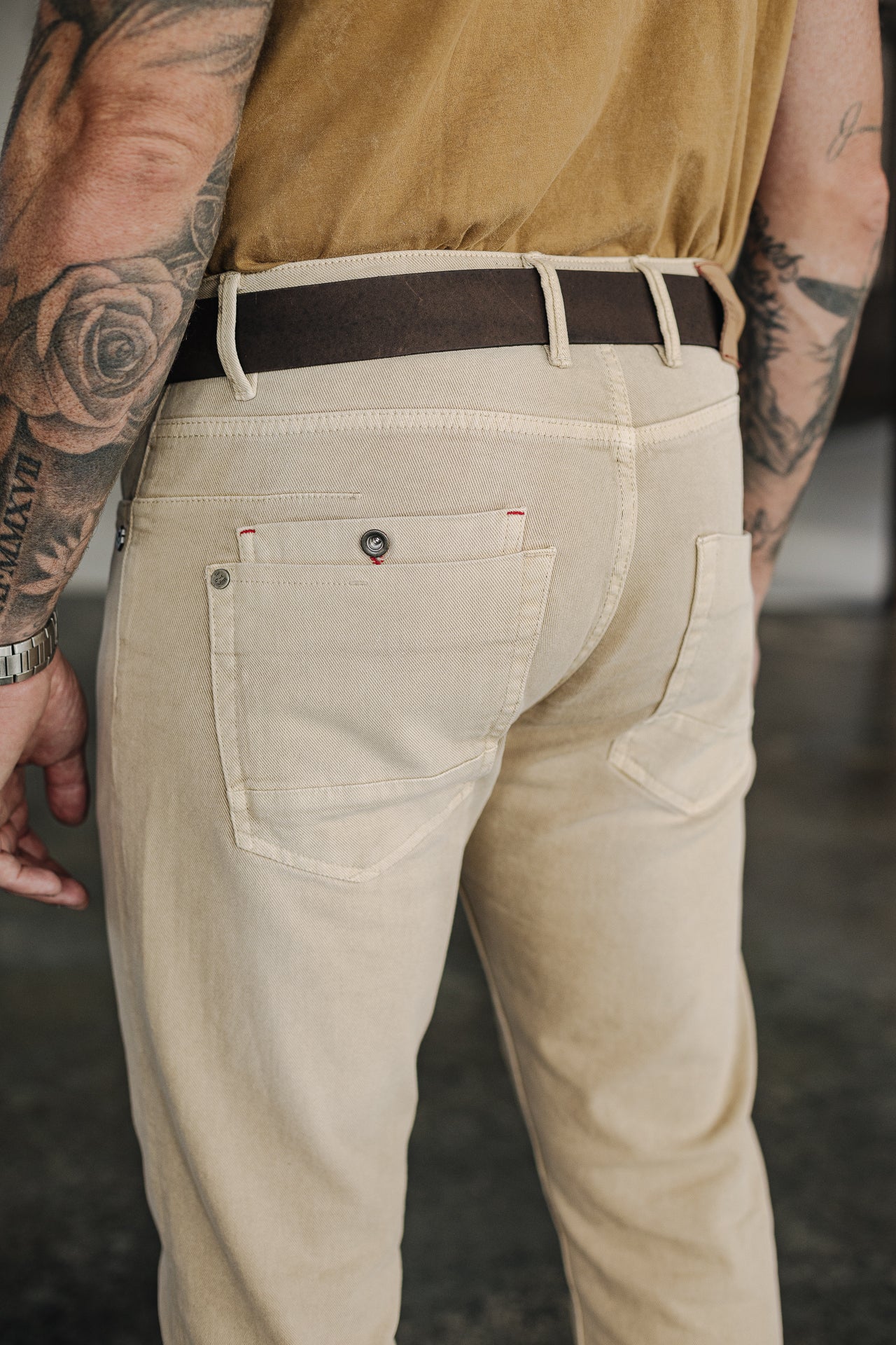Pantalon droit Homme Melvin Bulko pepper | Freeman T. Porter