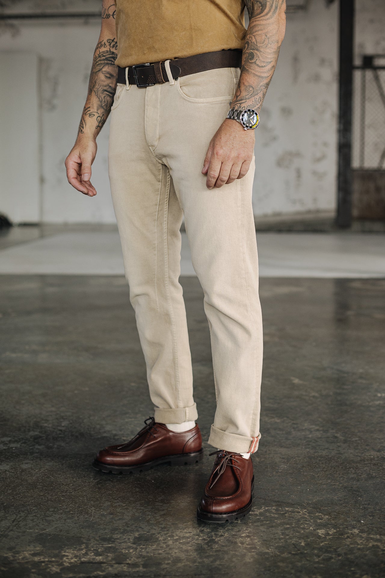 Pantalon droit Homme Melvin Bulko pepper | Freeman T. Porter