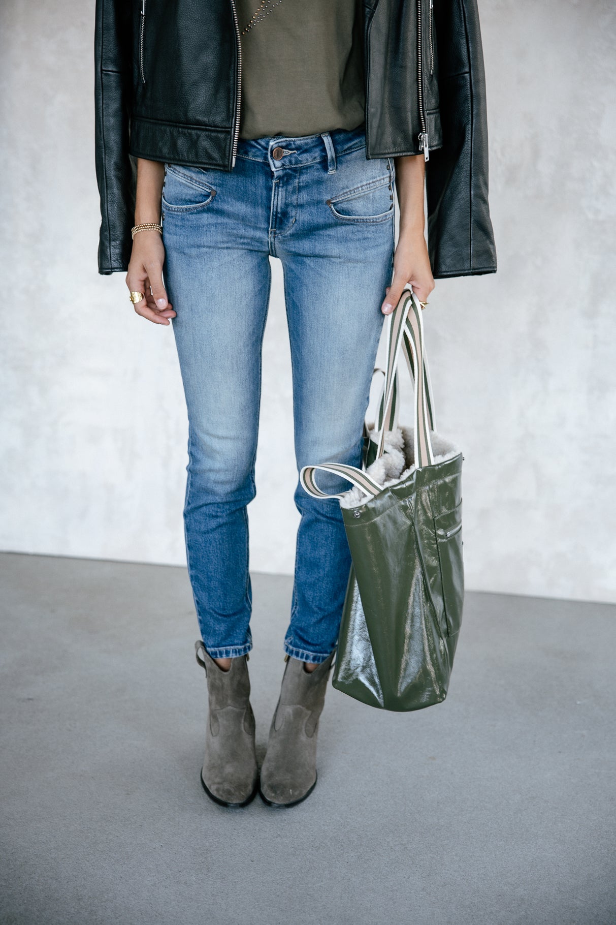 Röhrenjeans Frau Alexa High Waist Cropped sicilian | Freeman T. Porter