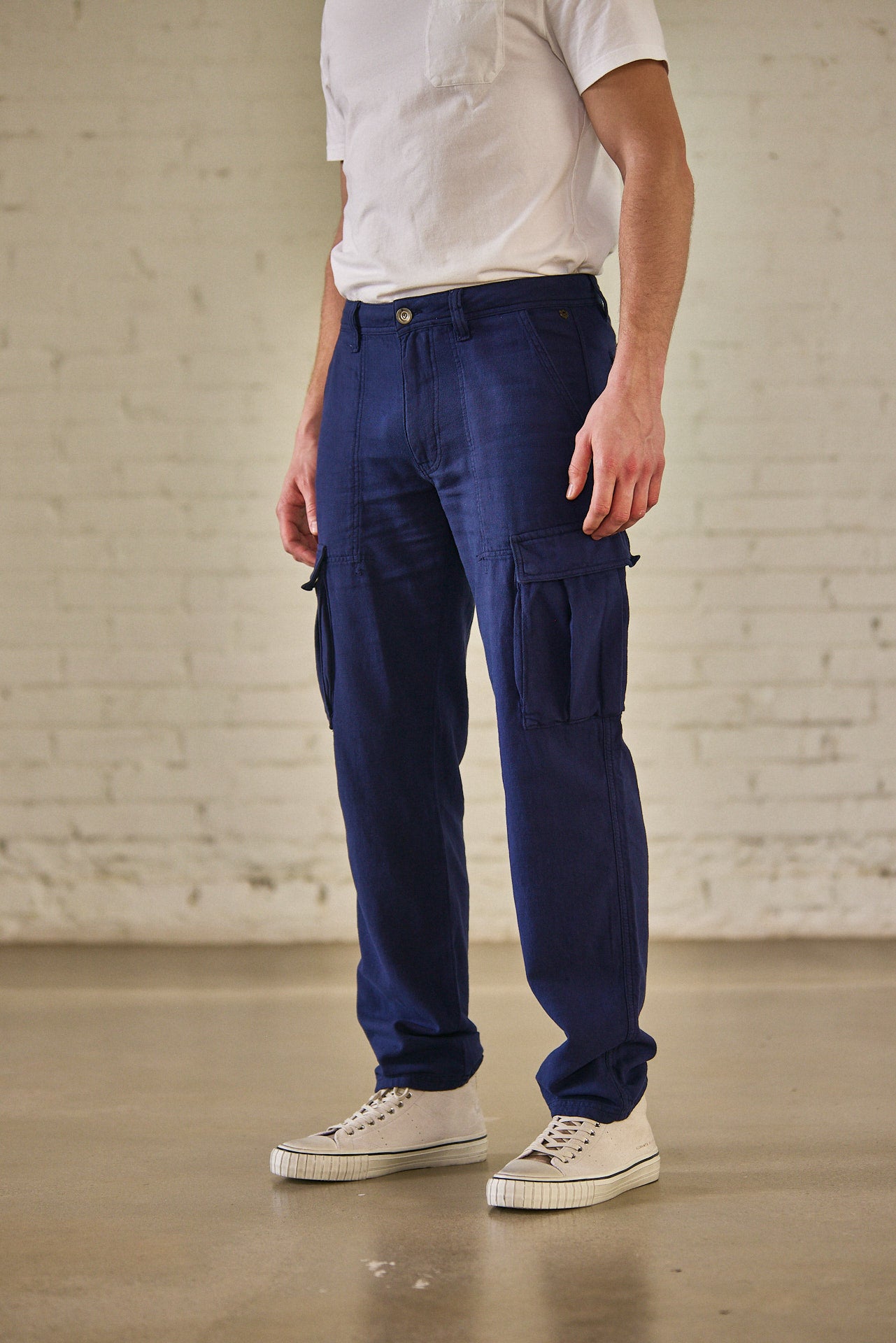 Pantalon cargo Unisex Mathis Sweeny peacoat | Freeman T. Porter
