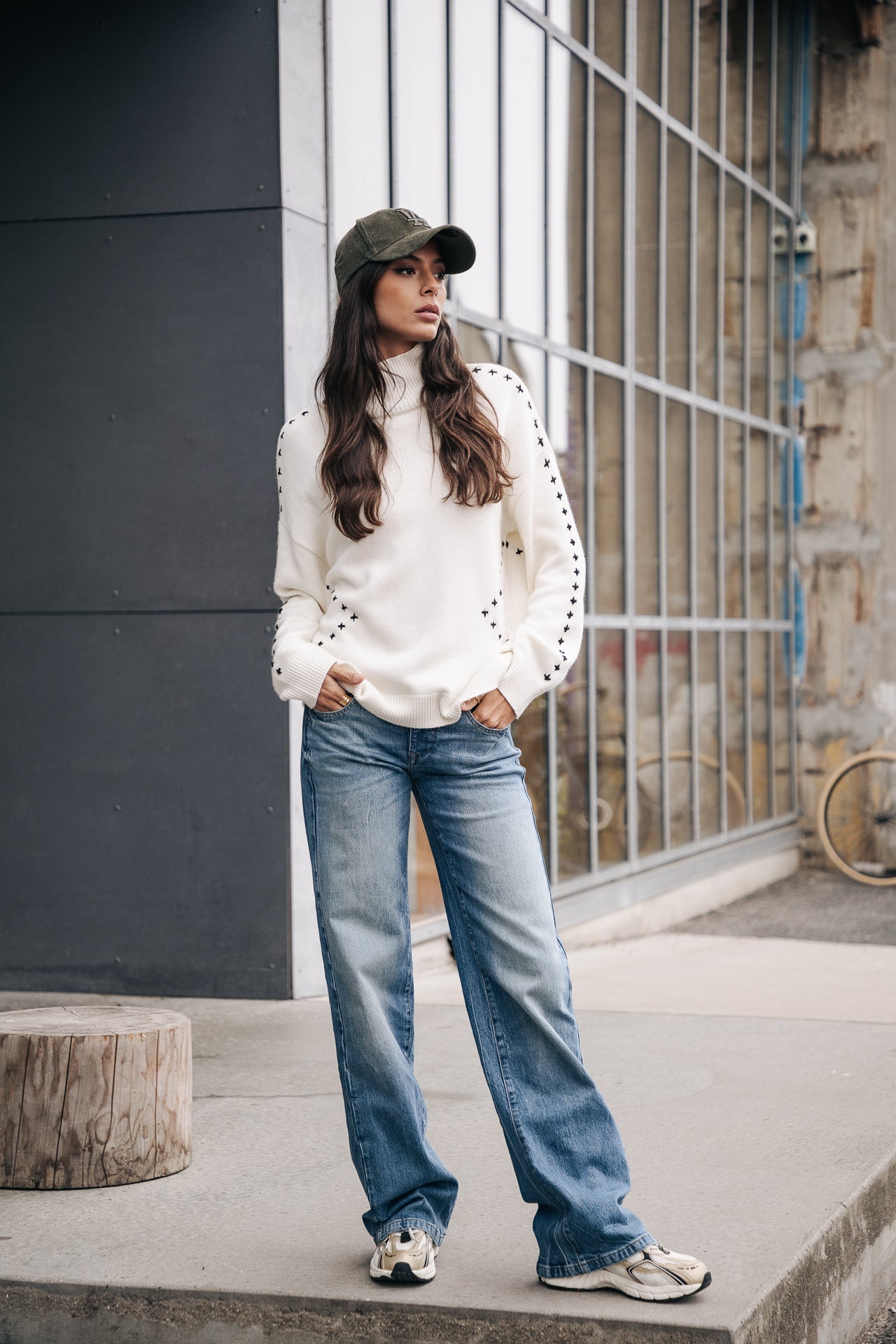 Jeans large Femme Agatha bocaina | Freeman T. Porter