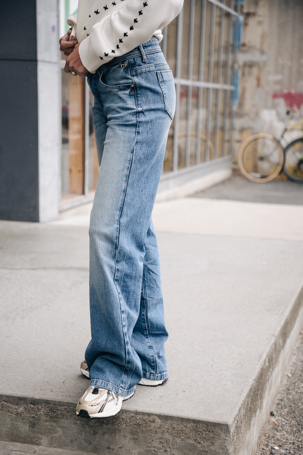 Jeans large Femme Agatha bocaina | Freeman T. Porter