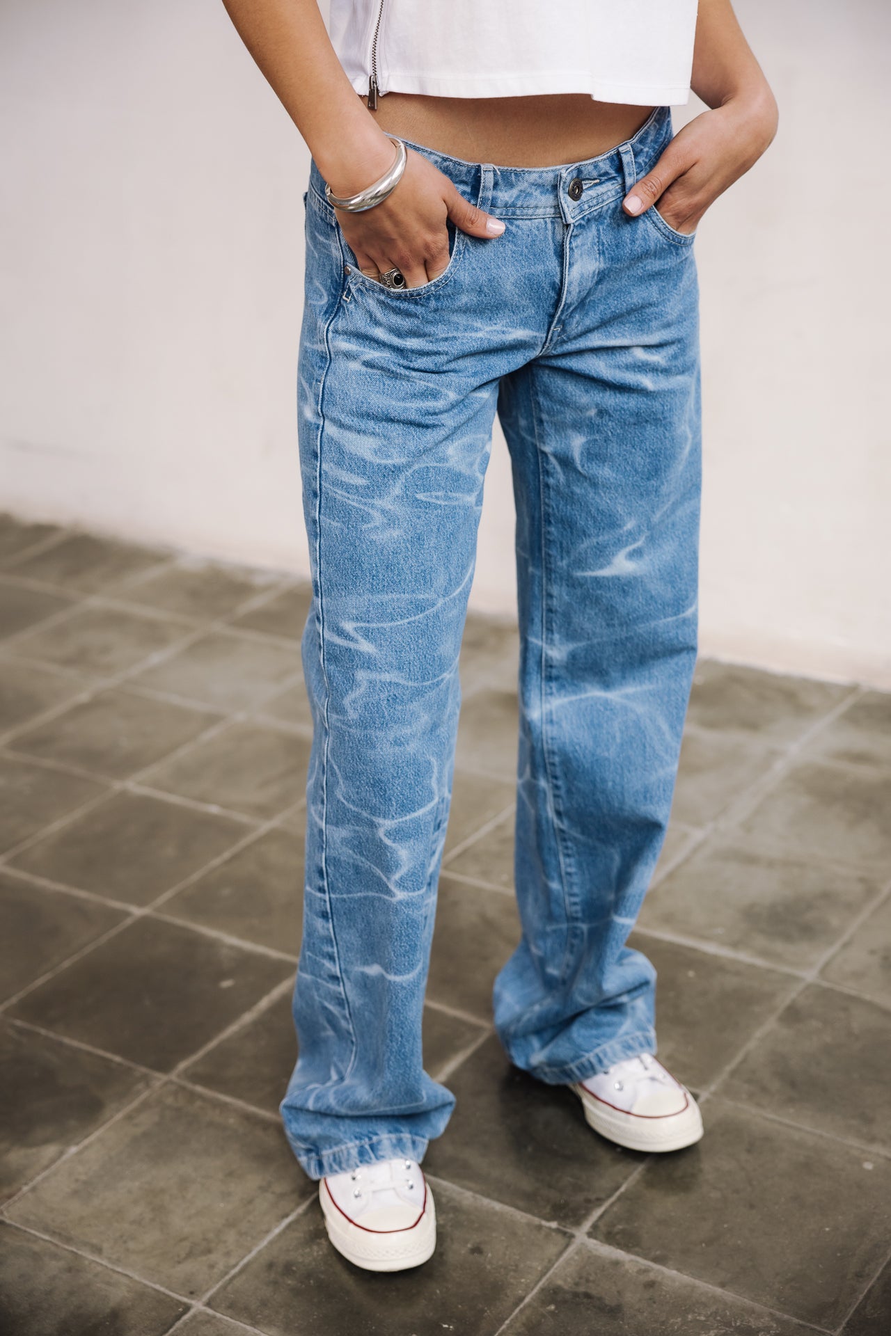 Vaqueros de pata ancha Mujer Agatha Denim fool | Freeman T. Porter