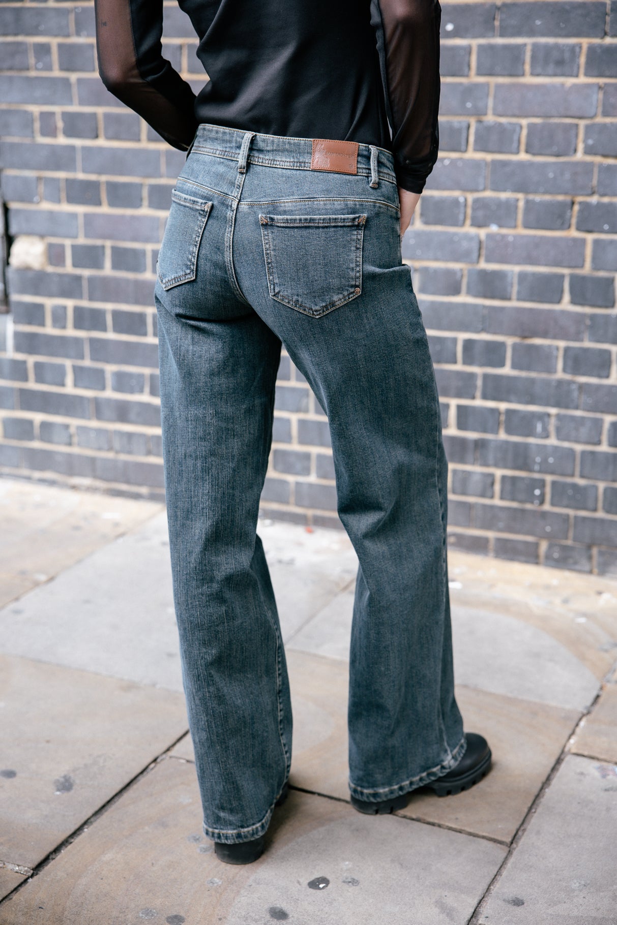 Jeans large taille basse Femme Agatha mitina | Freeman T. Porter