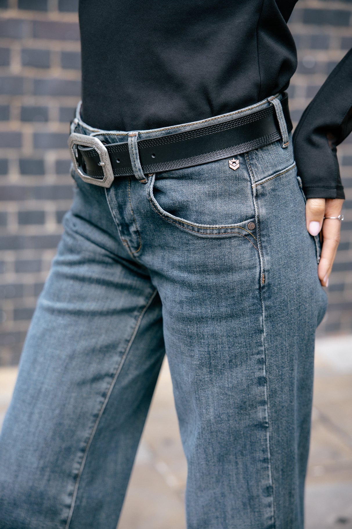 Jeans large taille basse Femme Agatha mitina | Freeman T. Porter