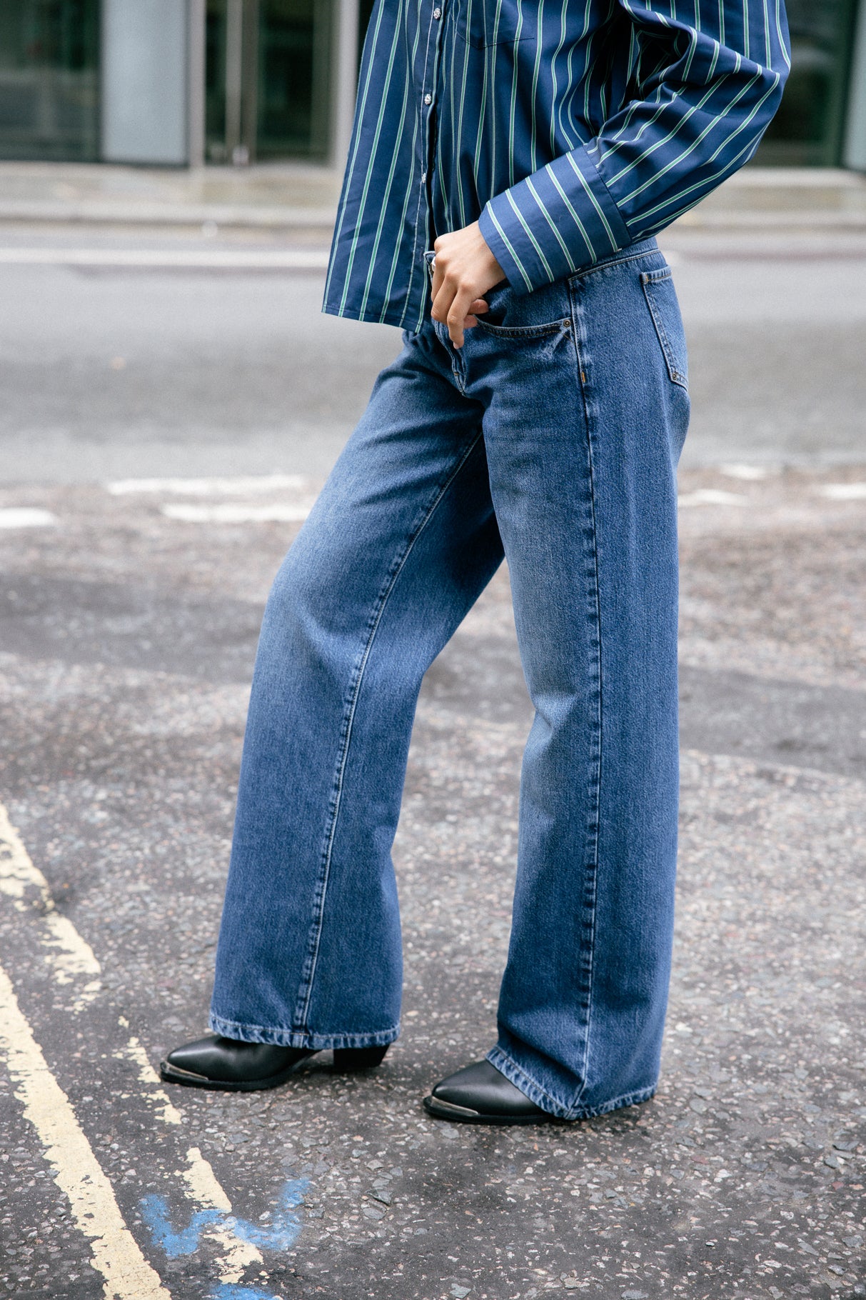 Jeans large taille basse Frau Agatha Denim magnus | Freeman T. Porter