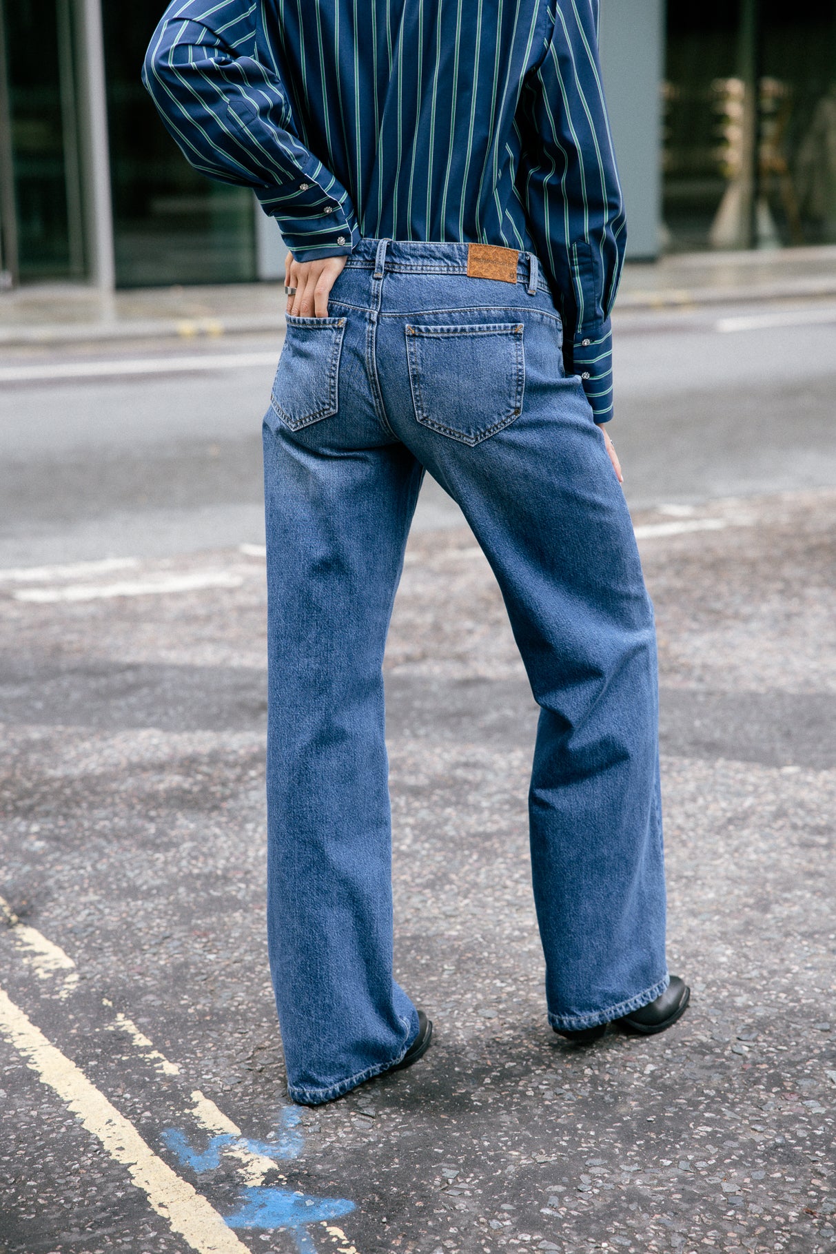 Jeans large taille basse Frau Agatha Denim magnus | Freeman T. Porter