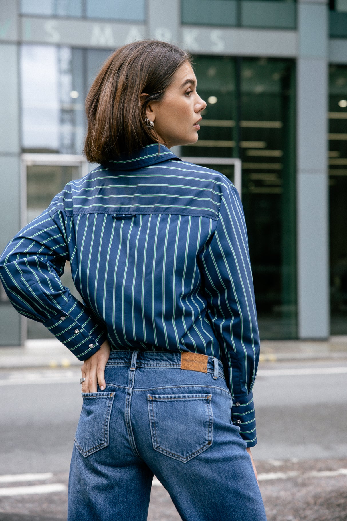 Jeans large taille basse Frau Agatha Denim magnus | Freeman T. Porter
