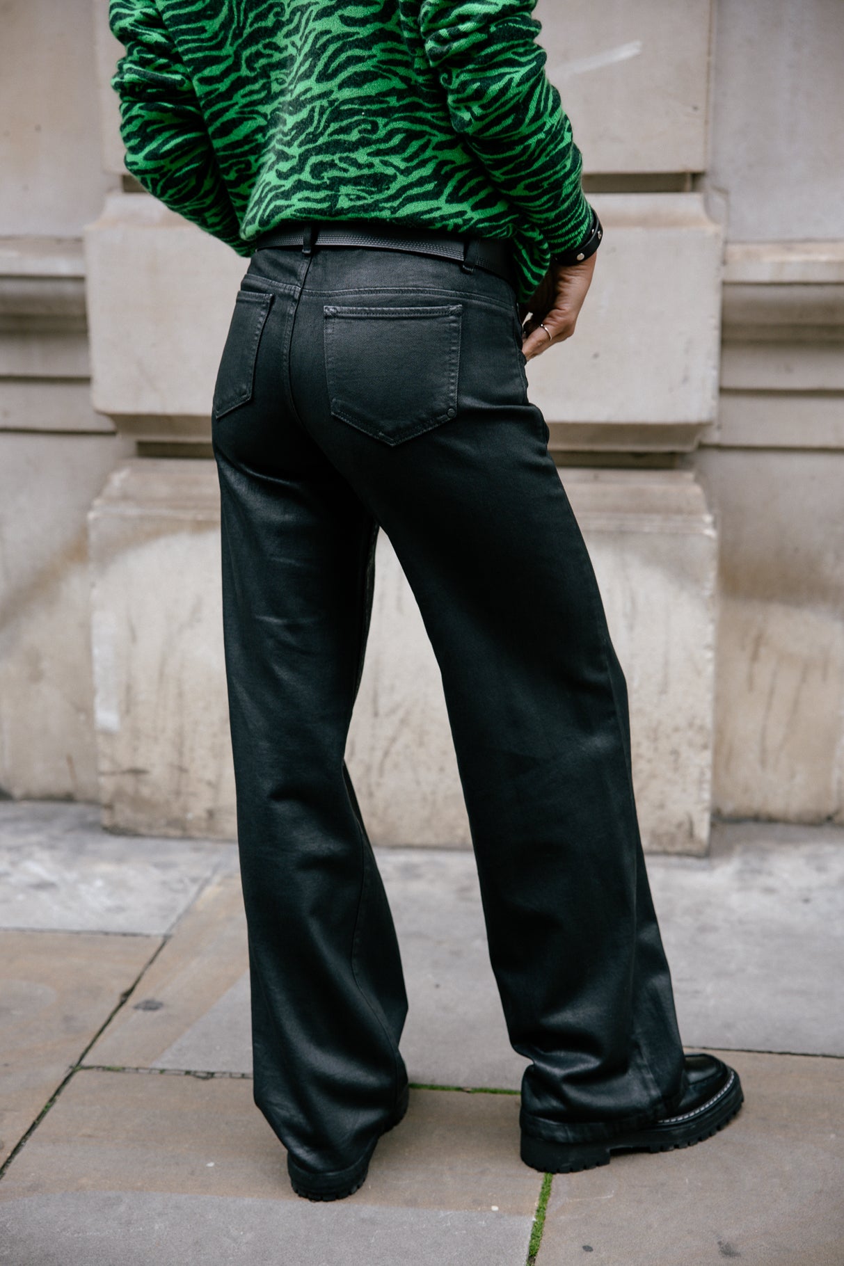 Jeans large taille basse Frau Agatha plated | Freeman T. Porter