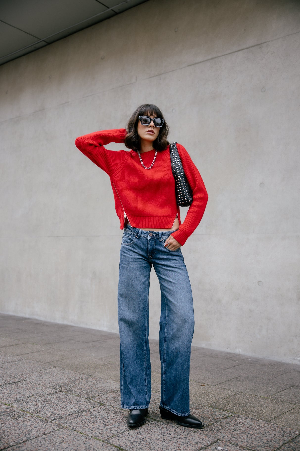 Jeans large taille basse Femme Agatha paolino | Freeman T. Porter