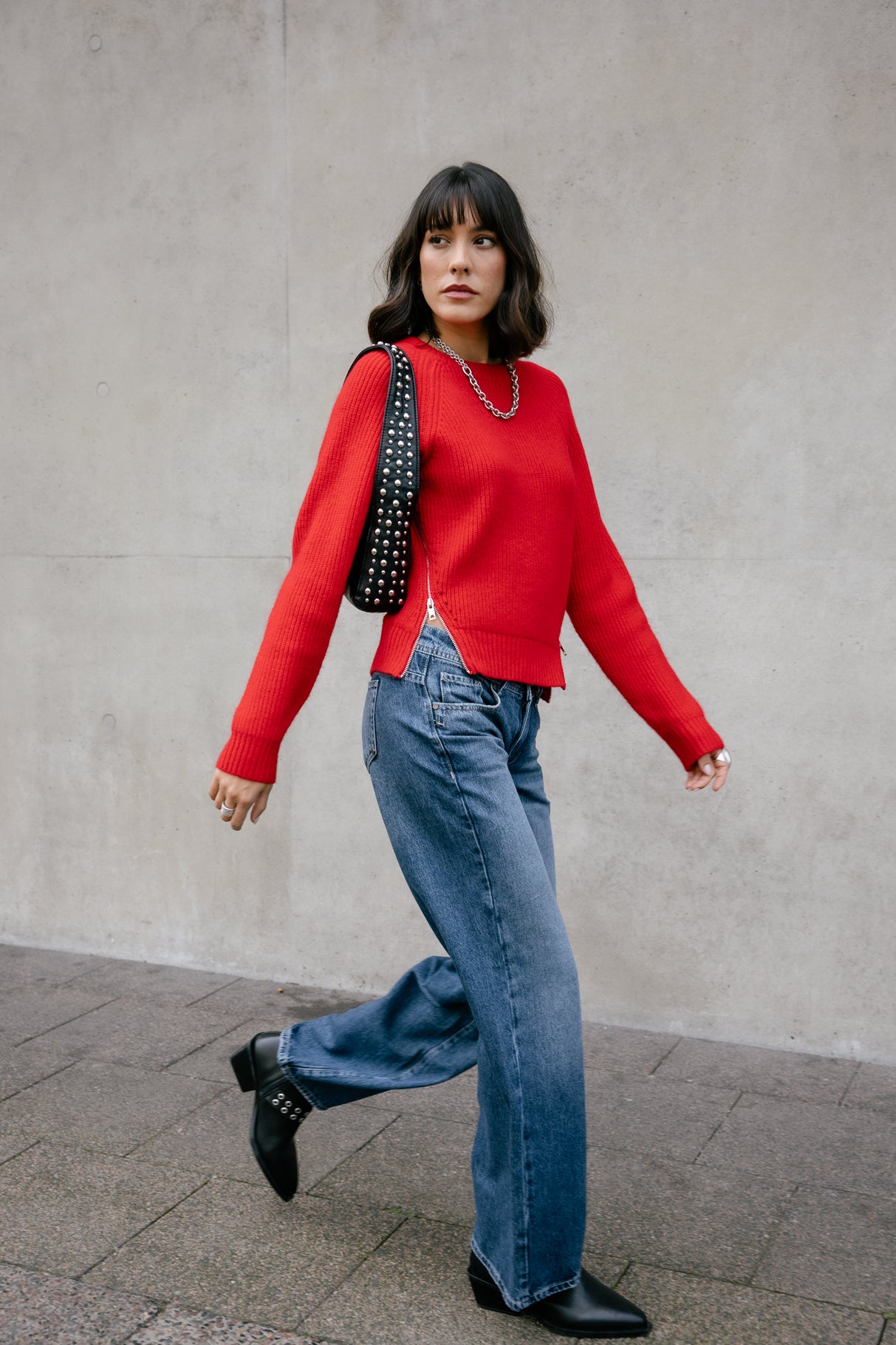 Jeans large taille basse Femme Agatha paolino | Freeman T. Porter