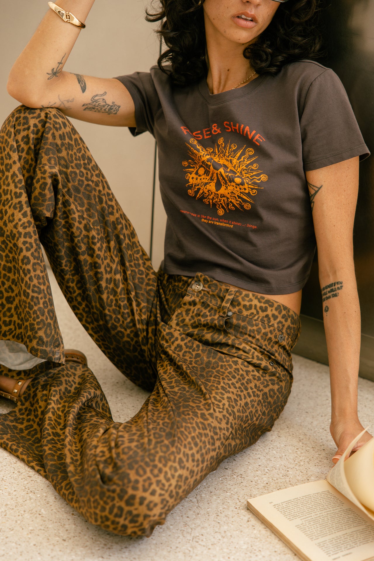 Pantalon large Femme Agatha Namibia original | Freeman T. Porter