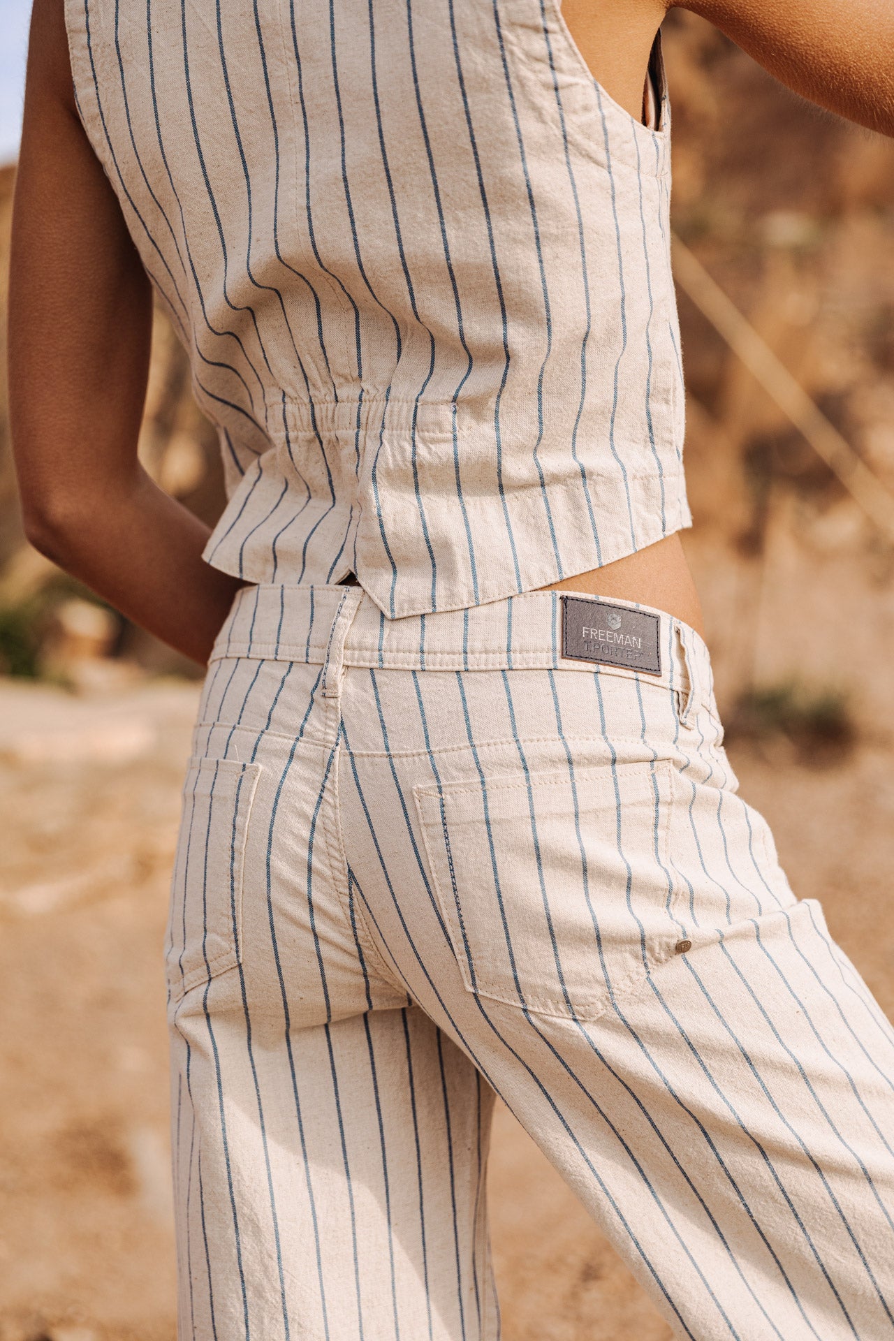 Wide-leg pants Woman Agatha Greecia original | Freeman T. Porter