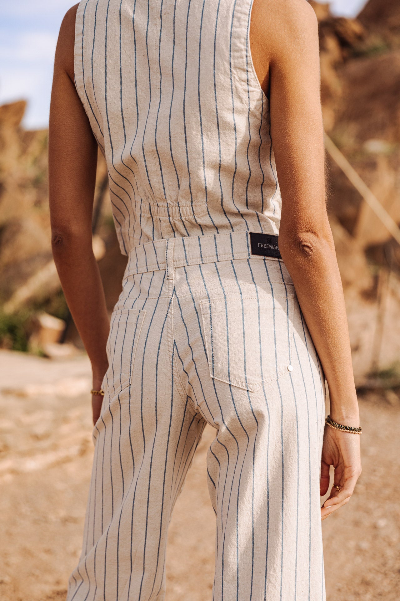 Wide-leg pants Woman Agatha Greecia original | Freeman T. Porter