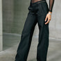 Wide-leg pants Woman Agatha Polyneo black | Freeman T. Porter