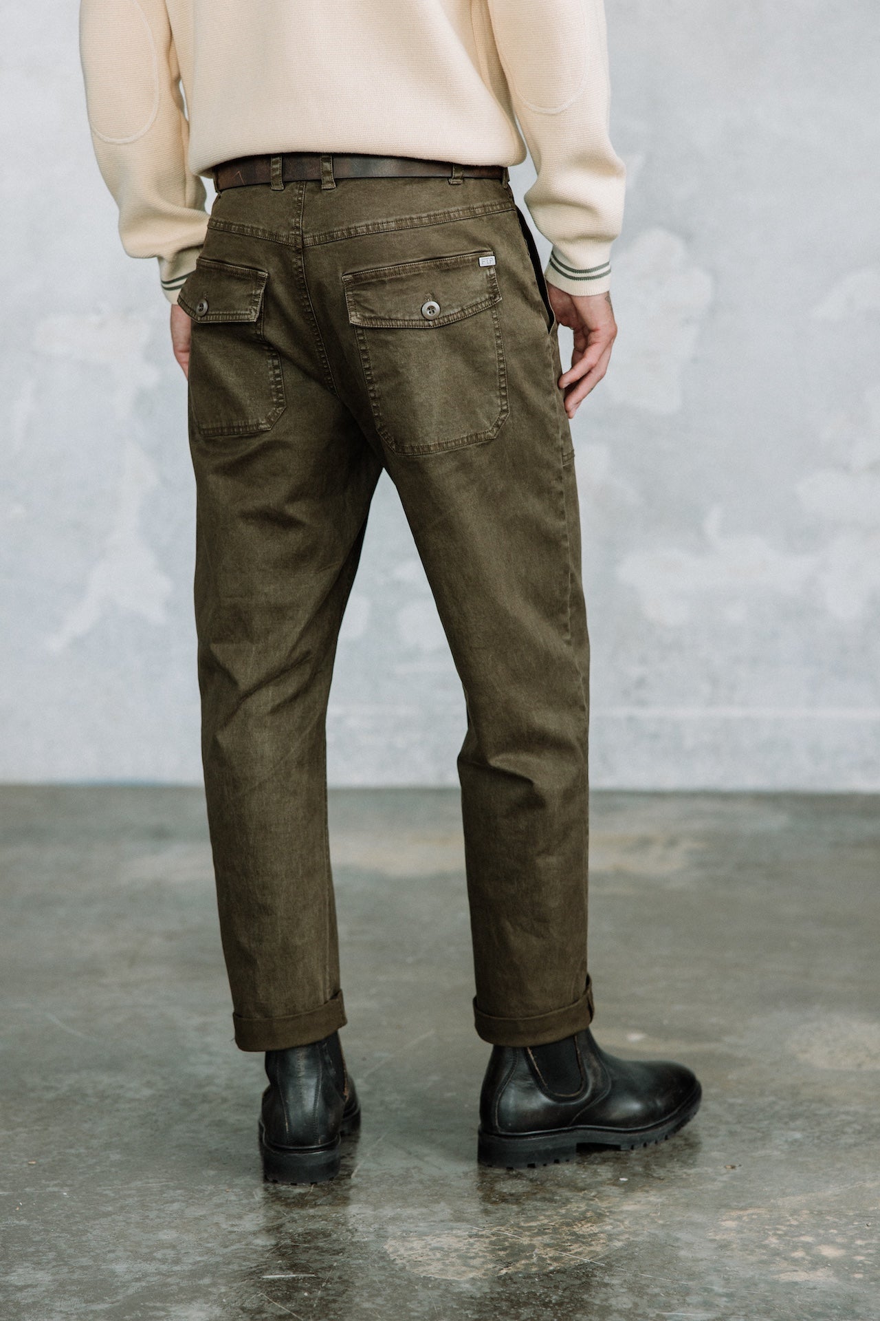 Casual pants Men Taco Mazaro khaki | Freeman T. Porter