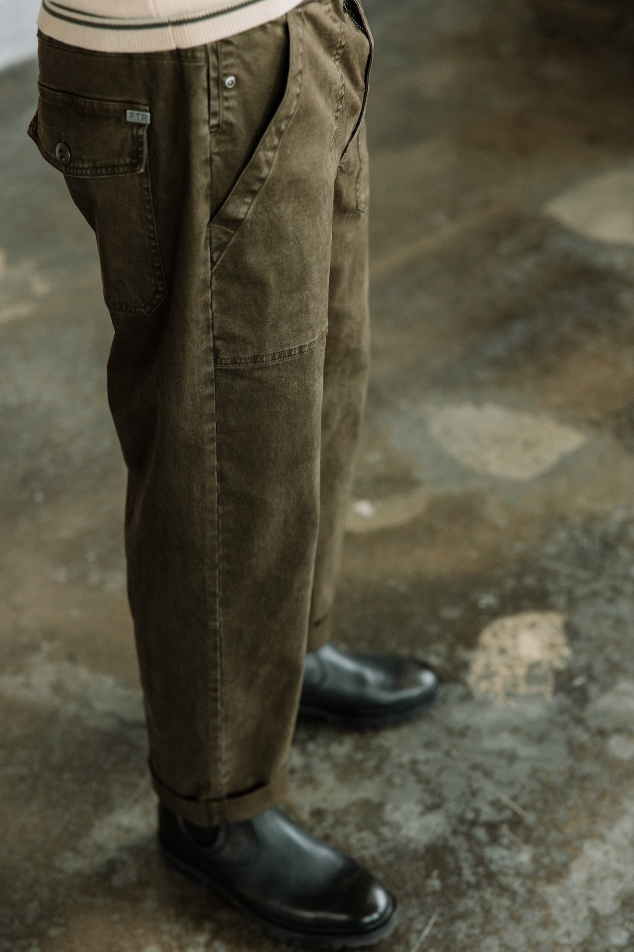 Casual pants Men Taco Mazaro khaki | Freeman T. Porter