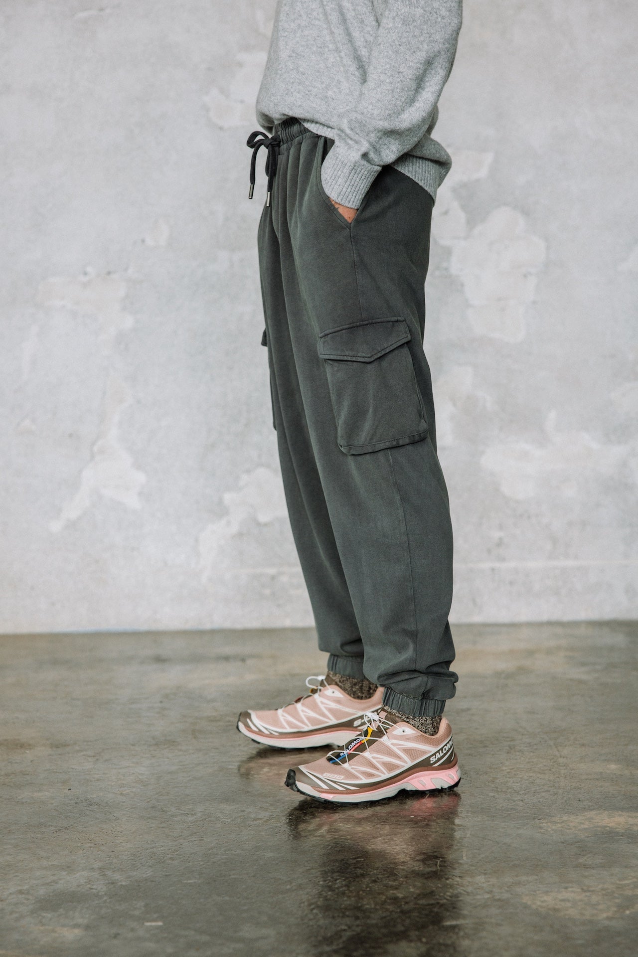 Pantalon slim Mann Miles Alpha anthra | Freeman T. Porter