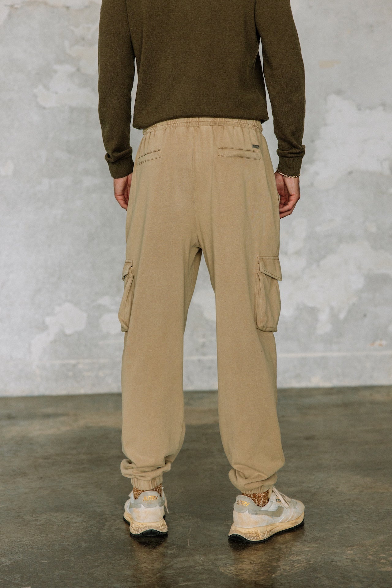 Pantalon slim Mann Miles Alpha beige | Freeman T. Porter