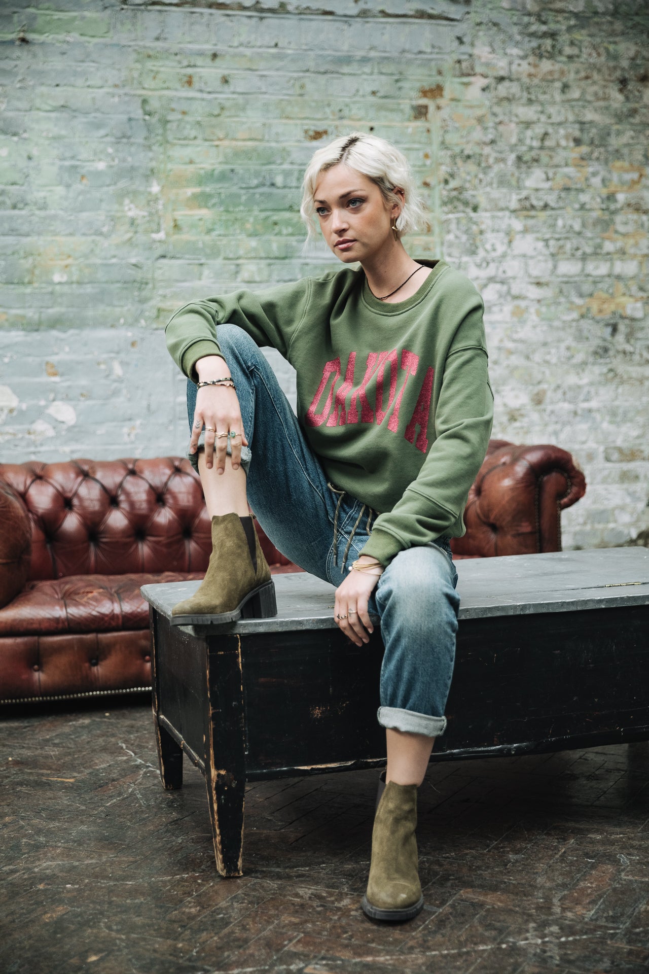 Jeans boyfriend Femme Loona power | Freeman T. Porter