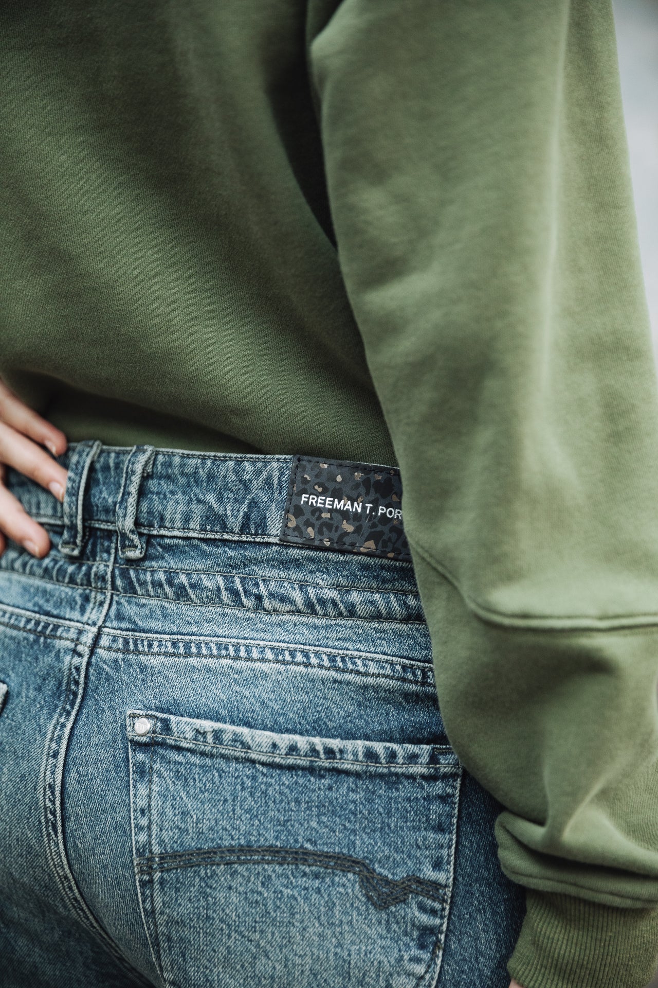 Jeans boyfriend Femme Loona power | Freeman T. Porter