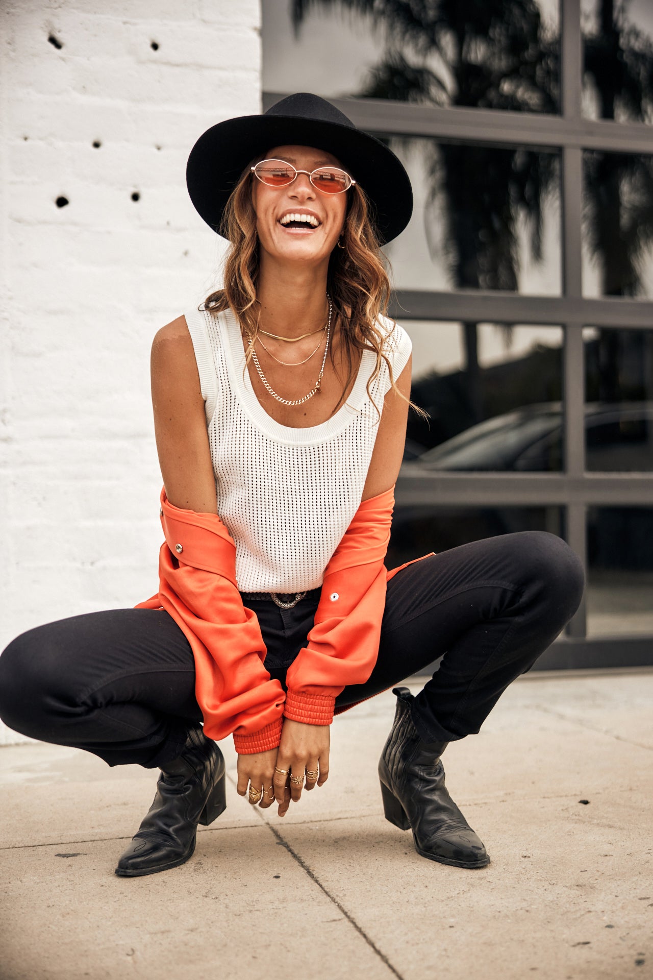 Jeans slim Femme Alexa Slim black | Freeman T. Porter