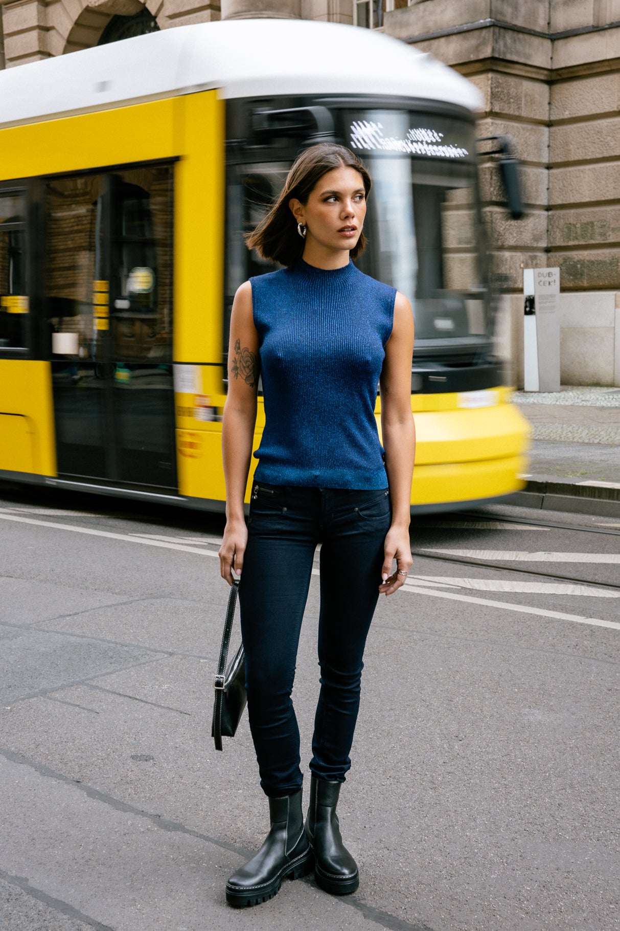 Jeans slim Femme Alexa Slim flora | Freeman T. Porter