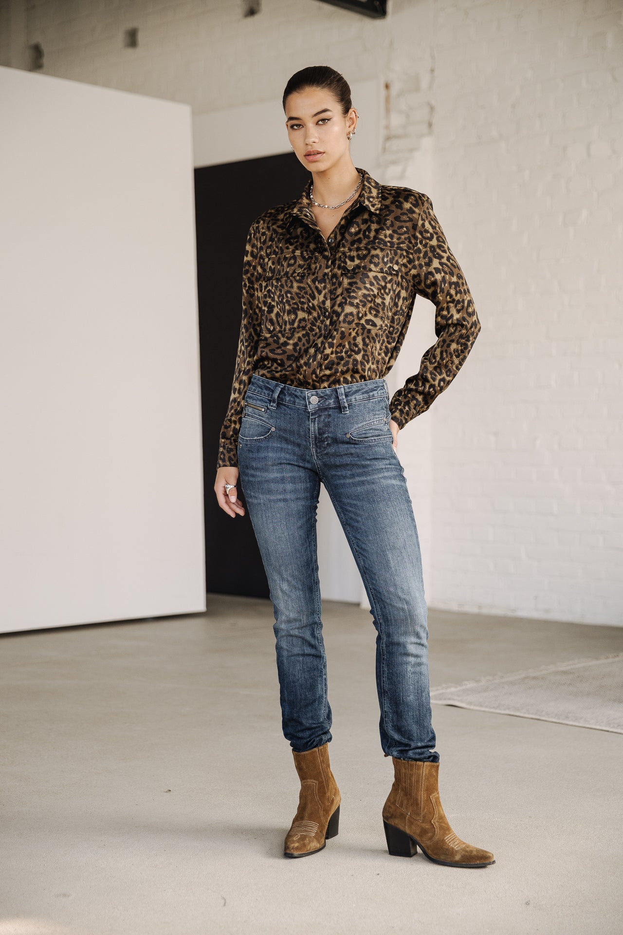 Jeans slim Femme Alexa Slim solva | Freeman T. Porter